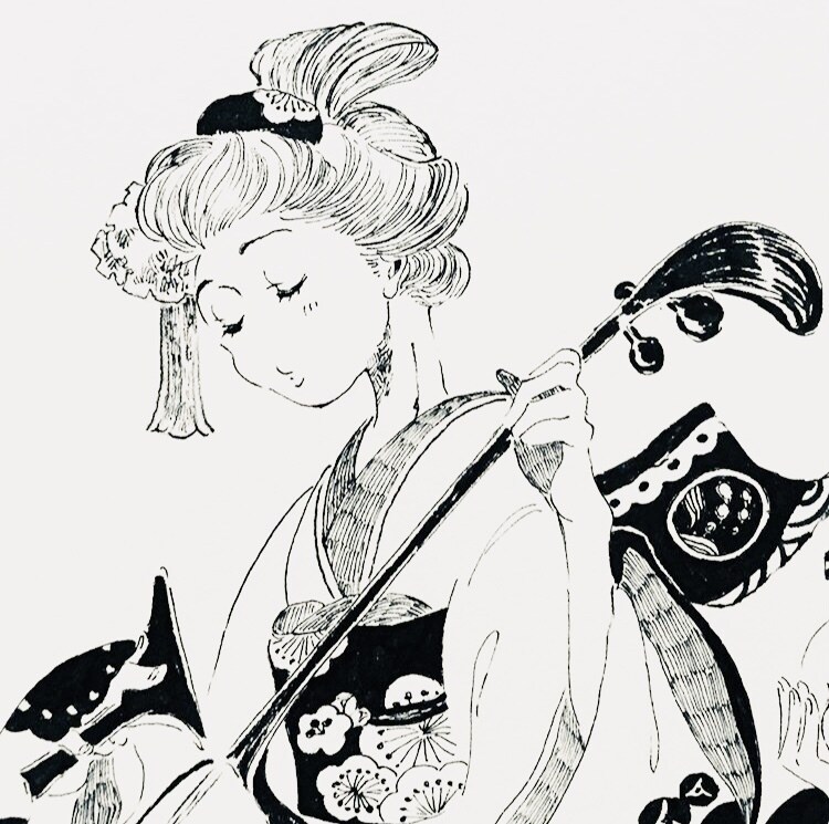 アナログイラスト描きます アナログ線画イラスト・水彩イラストを承ります イメージ1
