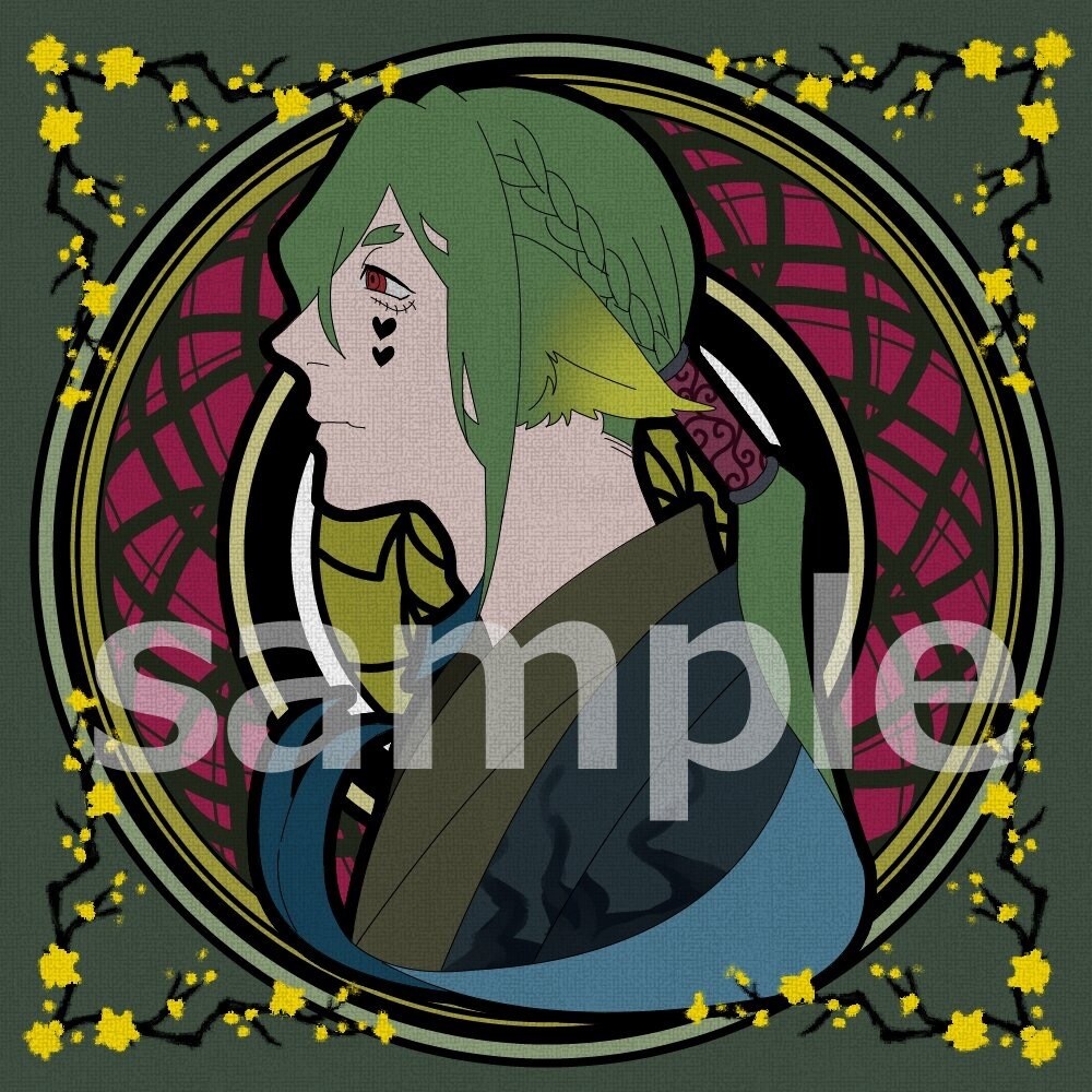 貴方の創作キャラを童話風アイコンに描きます プレゼントやアイコンにオススメです イメージ1