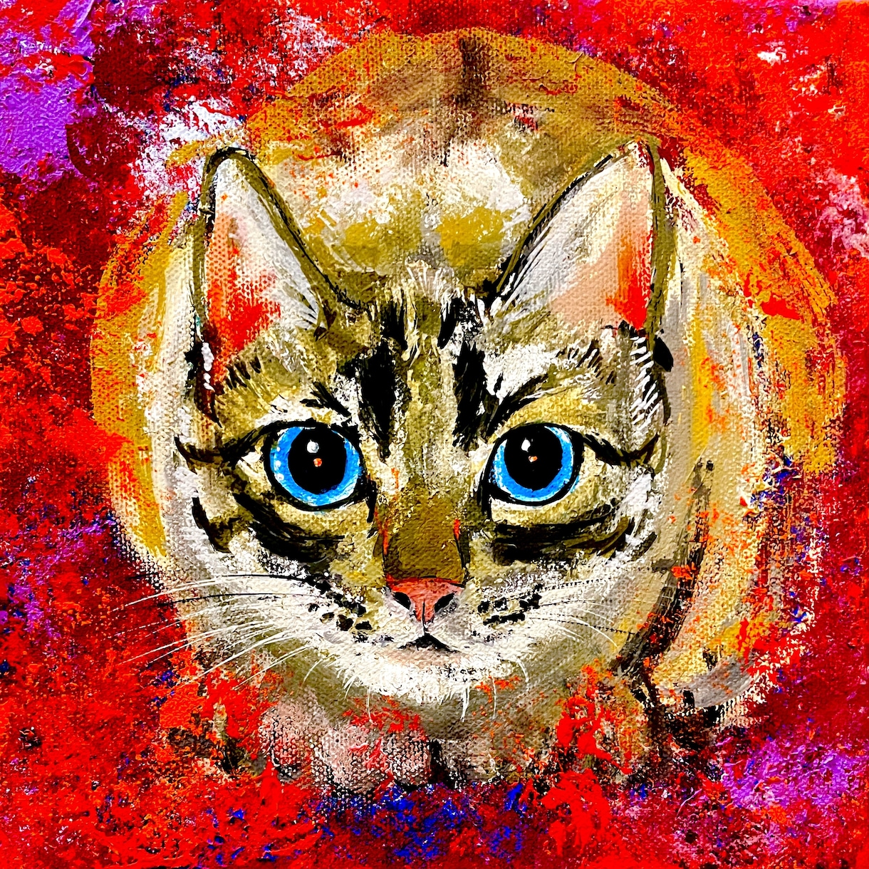 大切なペットを鮮やかな色彩で生き生きと描きます アイコンやデスクトップにご利用ください イメージ1