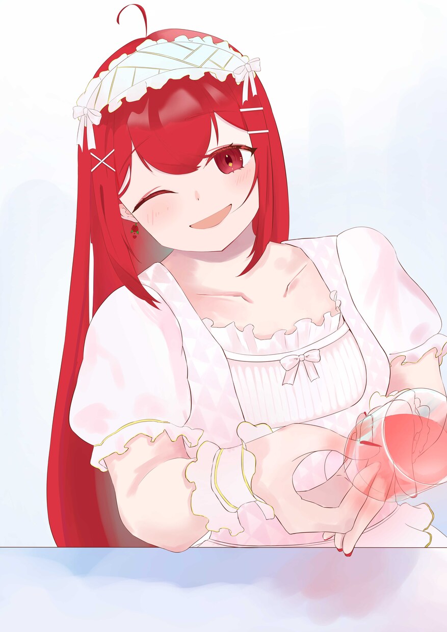 商用利用可！かわいい一枚絵のイラストを描きます キャラクターの表情に力を入れて描きます！ イメージ2
