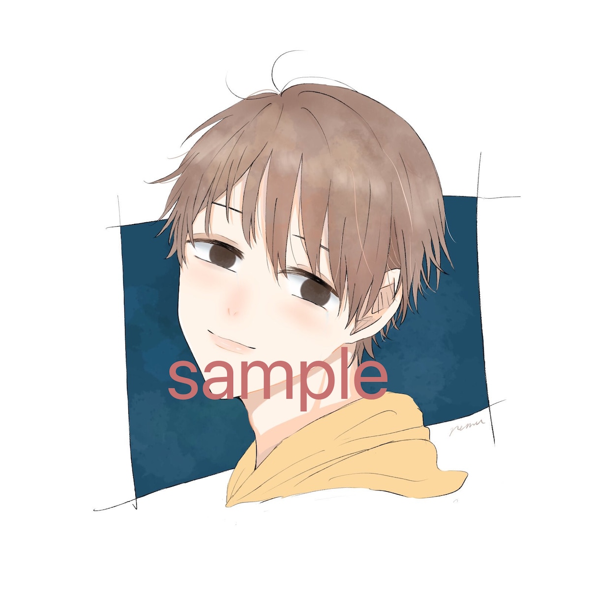 アイコン等の絵を描きます 気になった方、依頼へ心よりお待ちしております。お気軽に。 イメージ2