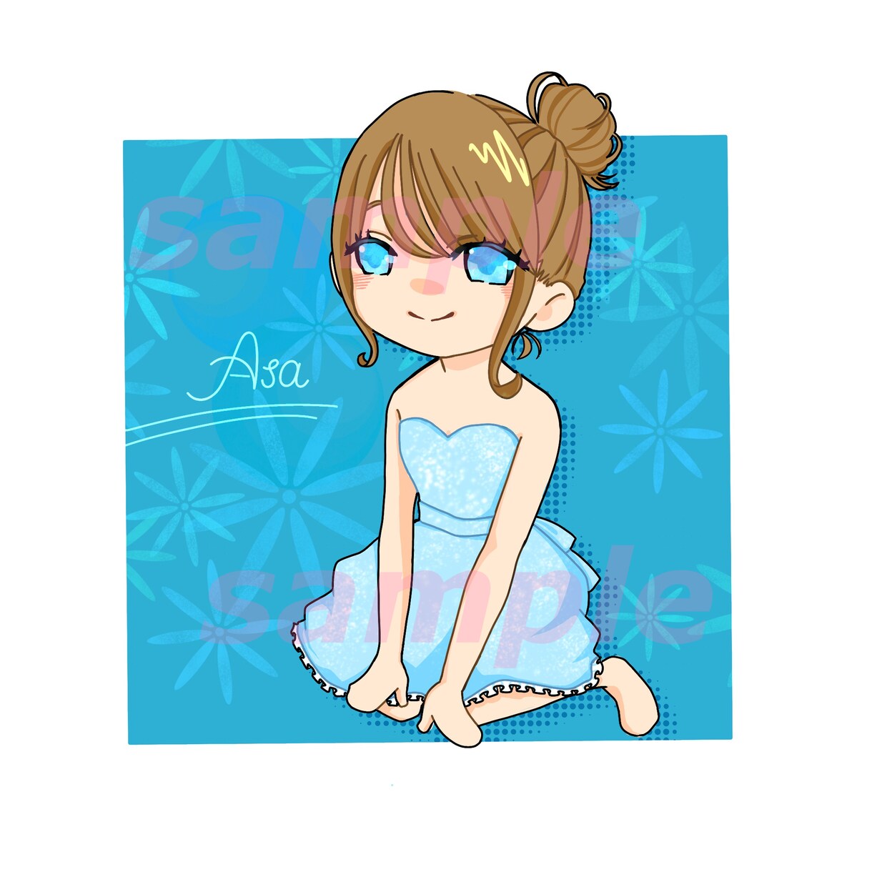 ユルかわいい！ちびキャライラスト描きます デフォルメしたゆるキャライラスト！アイコンやグッズにどうぞ イメージ3