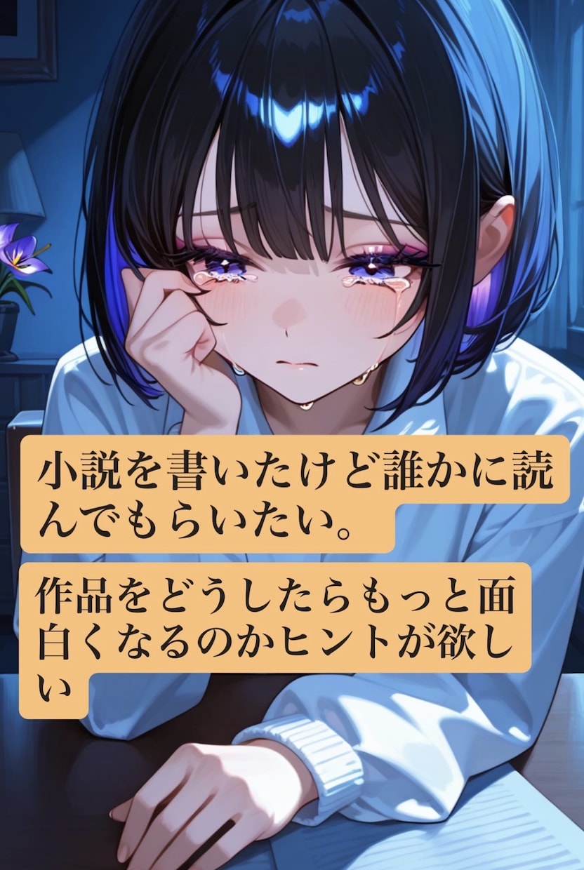5万文字まで1500円小説の感想しっかり書きます どんなジャンルでもオッケーです！誤字脱字チェックも⭕️ イメージ2