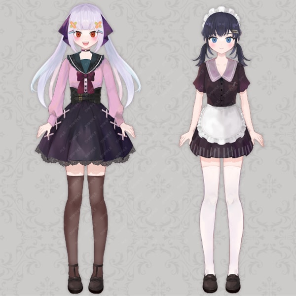 VTuber活動で使える立ち絵を作成します お手頃価格であなたもVTuberに！ イメージ2