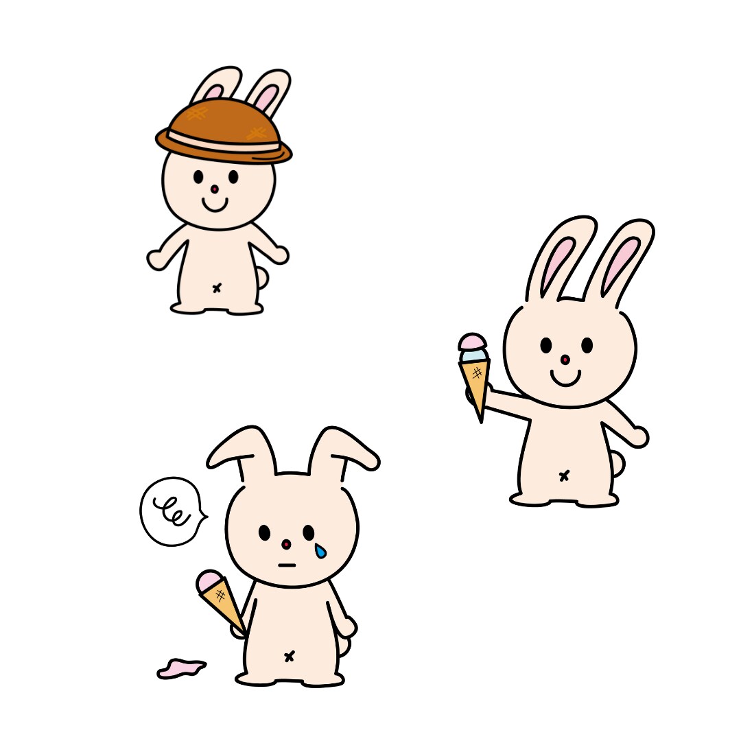 挿絵にも！ポップでかわいいイラスト作成します WEBサイト、SNSのアイコン、チラシ、POPにも！ イメージ2