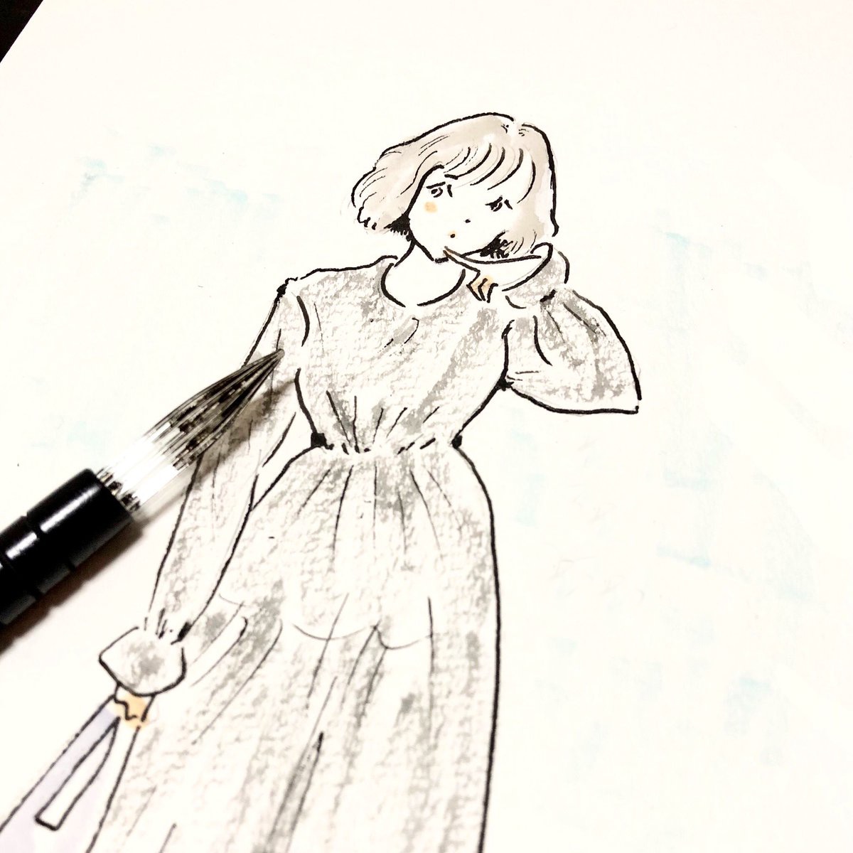 商用実績アリ！シンプルでおしゃれなイラスト描きます ポップで透明感のある女性のイラストならおまかせ！ イメージ9