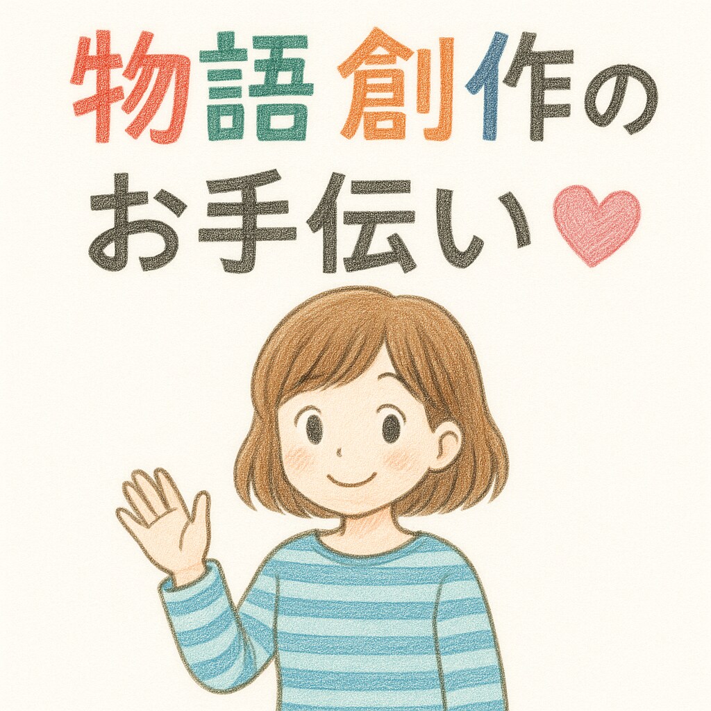 物語の骨子やプロット、キャラ設定等、一緒に考えます キャラもプロットも、二人三脚で♪ イメージ1