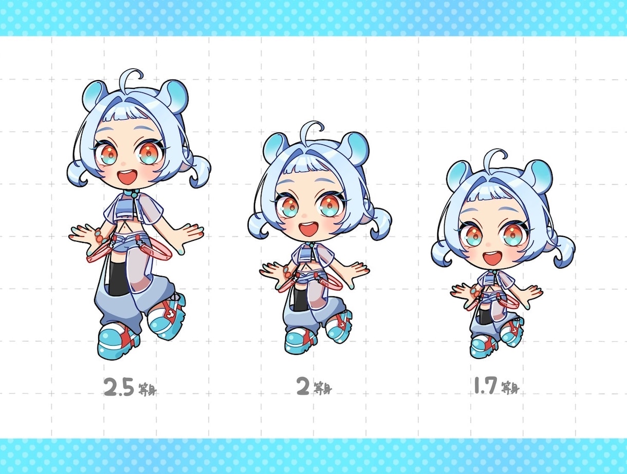 企業実績有⭕️サムネイル等のイラスト作成いたします サムネイル、MVイラスト、Vtuberキャラデザ等 イメージ2