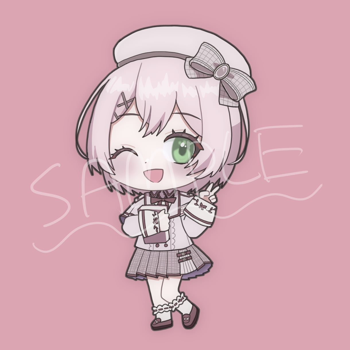 あなたの大切なキャラクターをミニキャラ化します 元デザインを大切にデフォルメイラスト描きます！ イメージ6