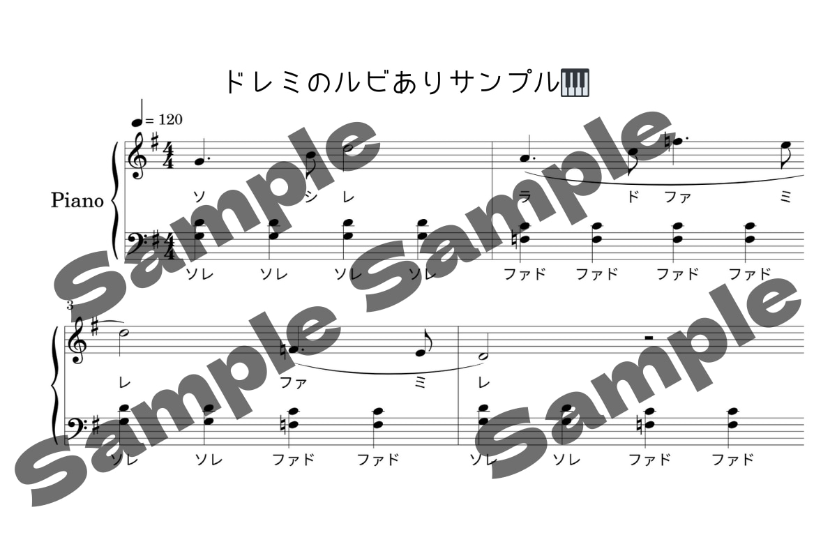 簡単に弾ける！初心者向けピアノアレンジ楽譜作ります 憧れの曲を“弾ける形”にやさしくアレンジします♪ イメージ3