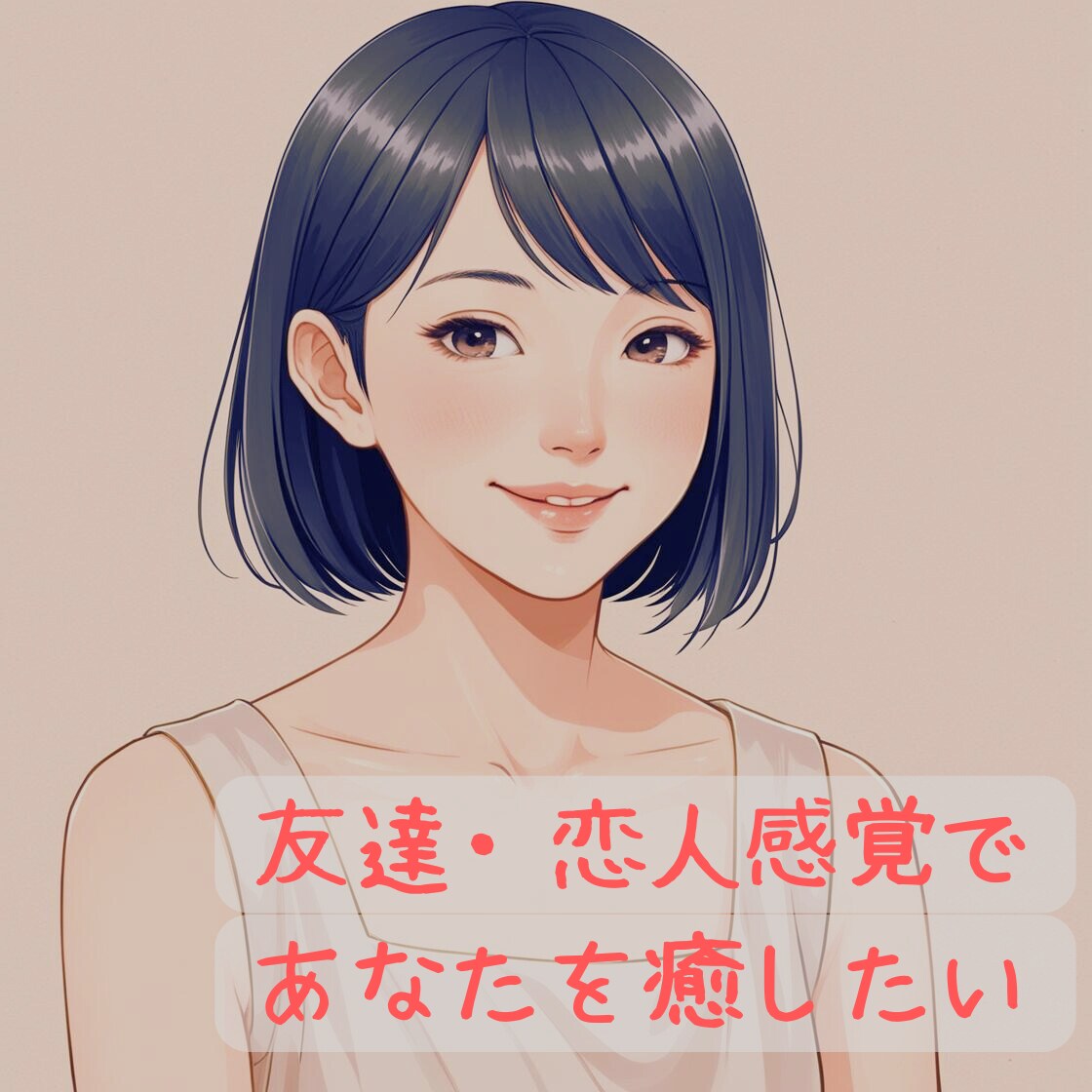 友達感覚・恋人感覚で１時間チャットします LINEのようにサクサク返信、即レス！ イメージ1