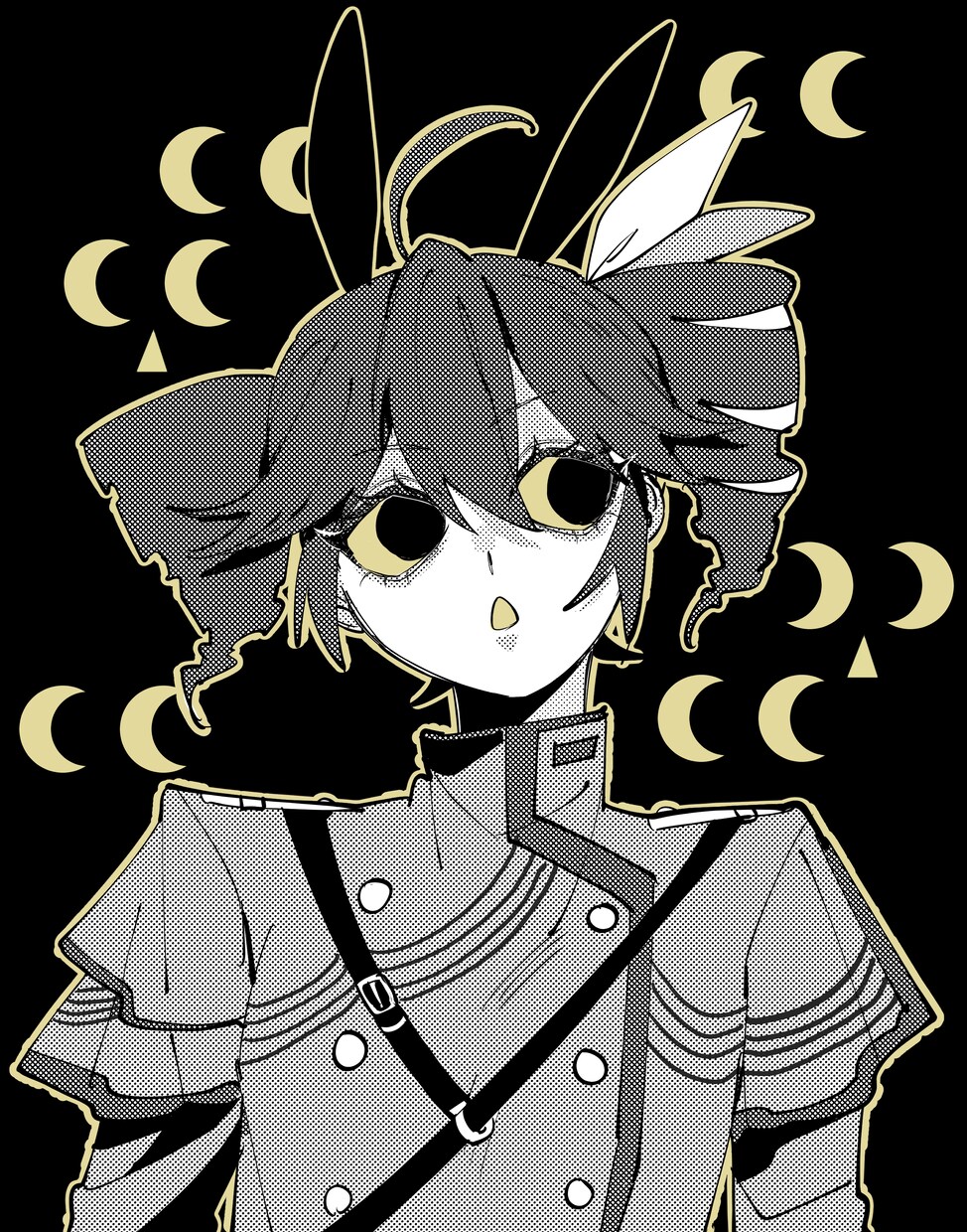 モノクロの一枚絵を制作いたします モノクロでシンプルながらもかっこいいイラストを制作致します！ イメージ4