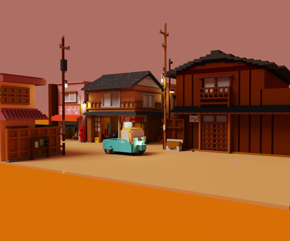 ボクセルアートのデザイン承ります ゲーム、イラスト、NFT用などへのボクセルアート作成！ イメージ2