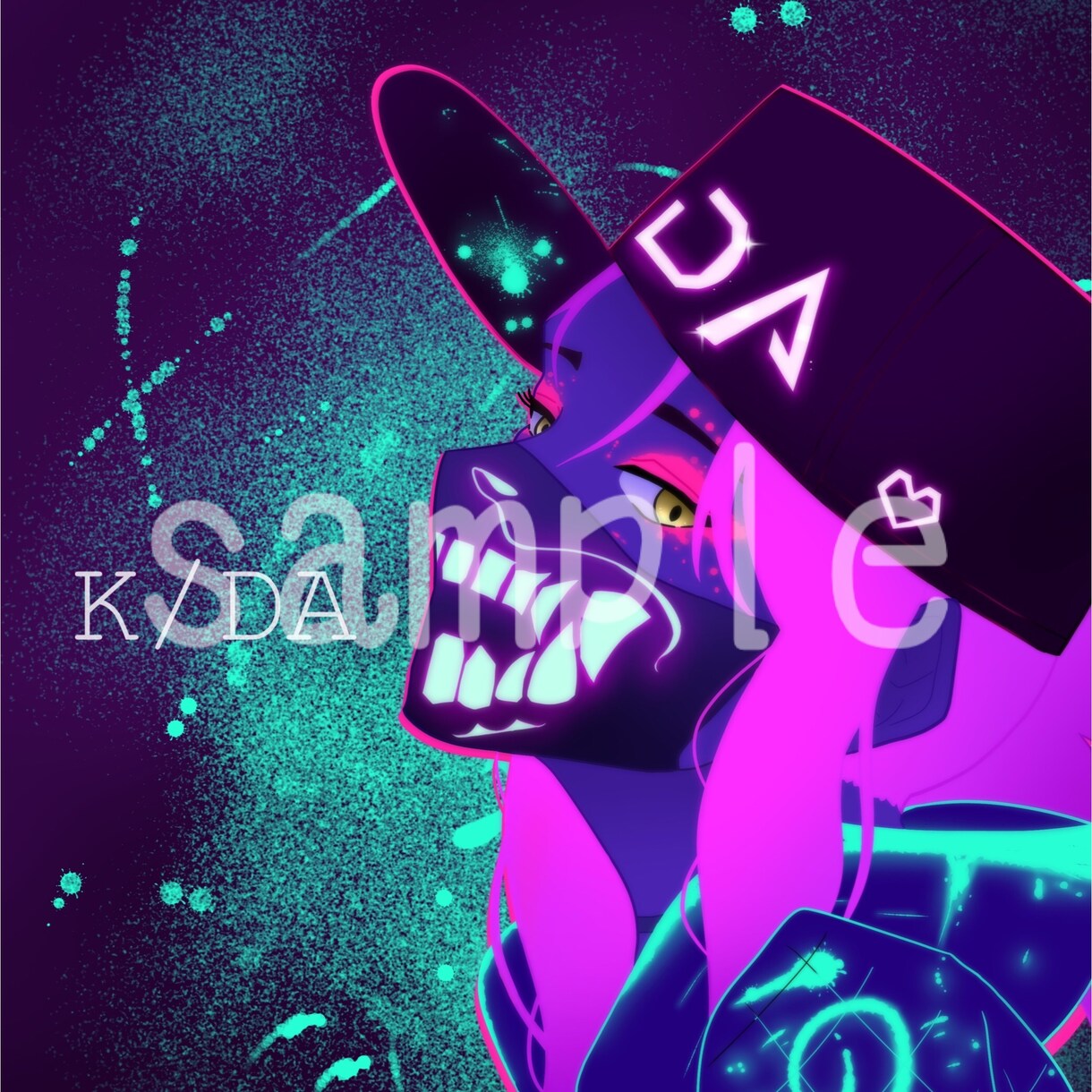 無料修正.ラフ案.無制限！SNS用アイコン描きます 版権/創作/あなたの思い描くイラストを描かせてください✲*ﾟ イメージ2