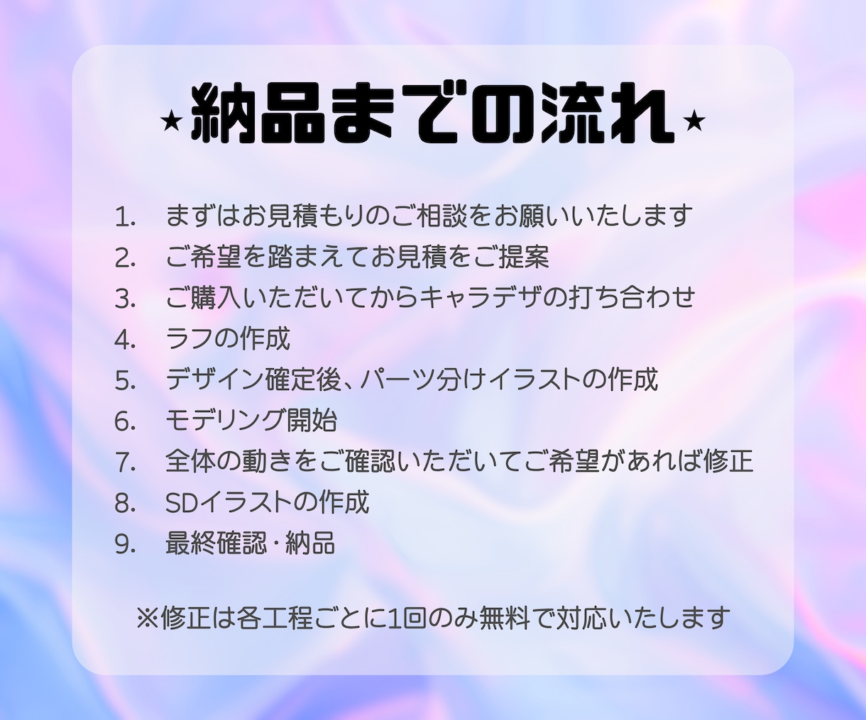 Vtuberモデル作ります モニターキャンペーン終了にともない準備中です！ イメージ4