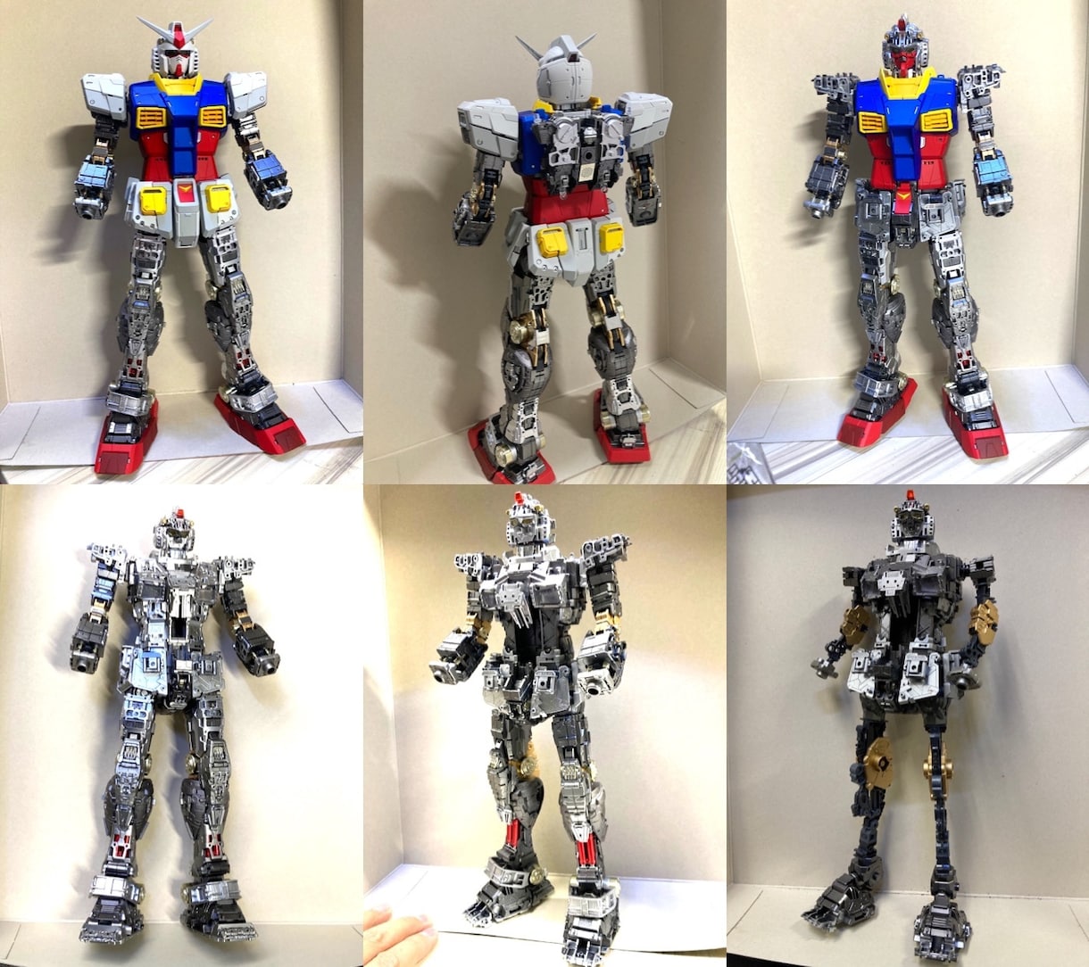 PGU νガンダムの製作します 作るの無理！と思っている方　塗装を含めカスタムオーダー可 イメージ7