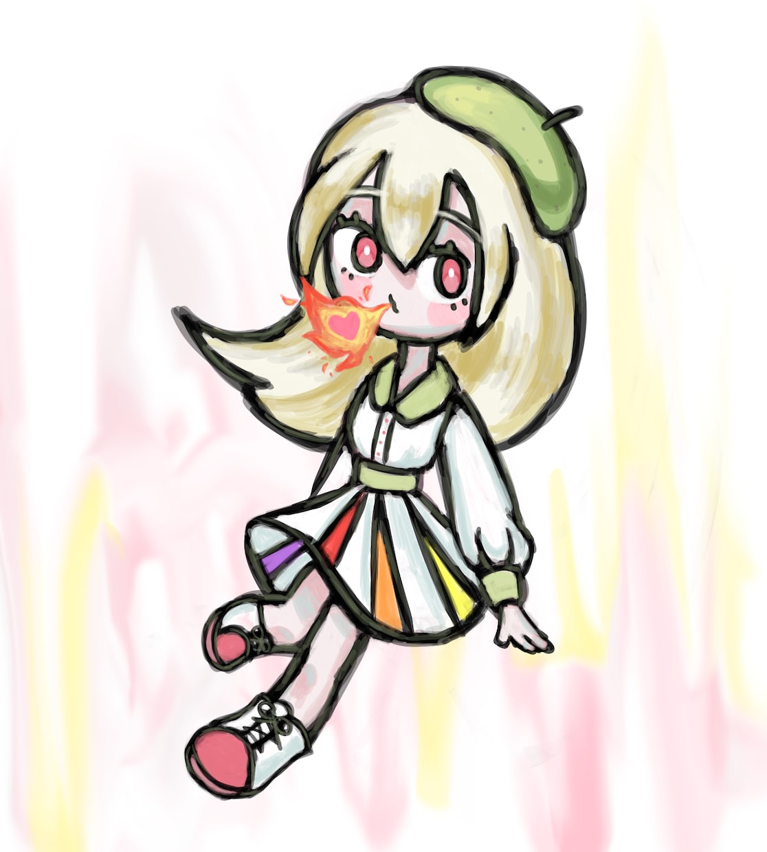 目を引くかわいい1枚絵かきます 使用用途に合わせた厚塗りイラストをかきます イメージ3