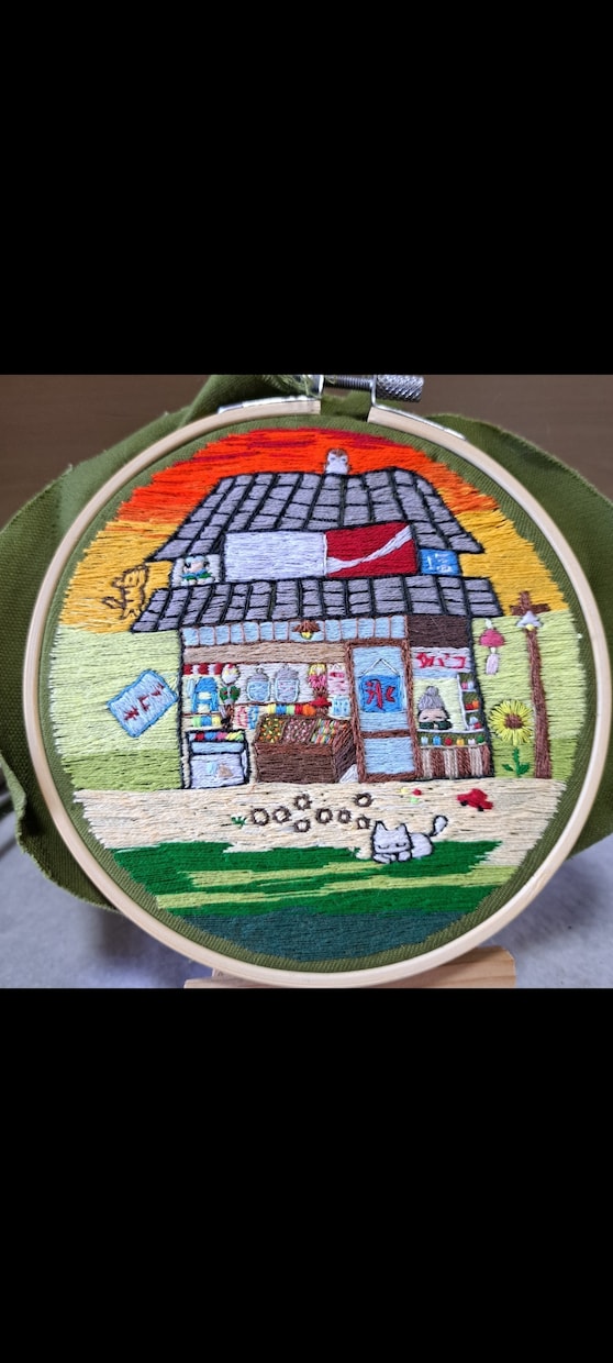 思い出の景色刺繍します！ます 刺繍にしてほしいものを刺繍にします！ イメージ1