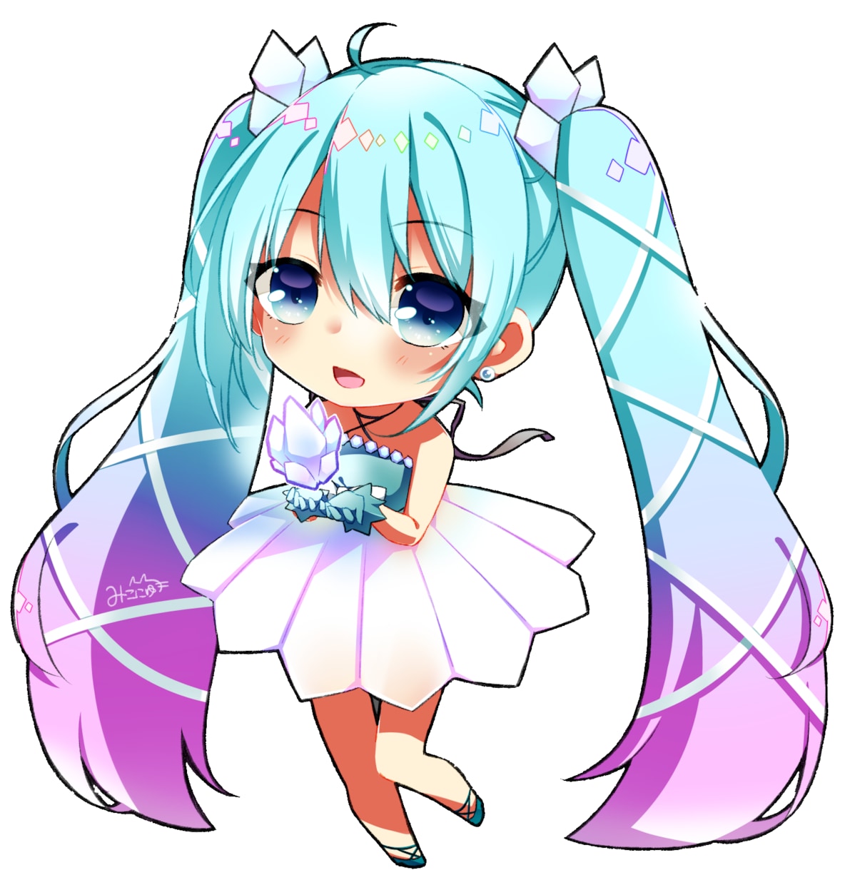 何でも使えるデフォルメキャラクターイラスト描きます SNS、配信、立ち絵、印刷、何でも使ってもらってOKです! イメージ2