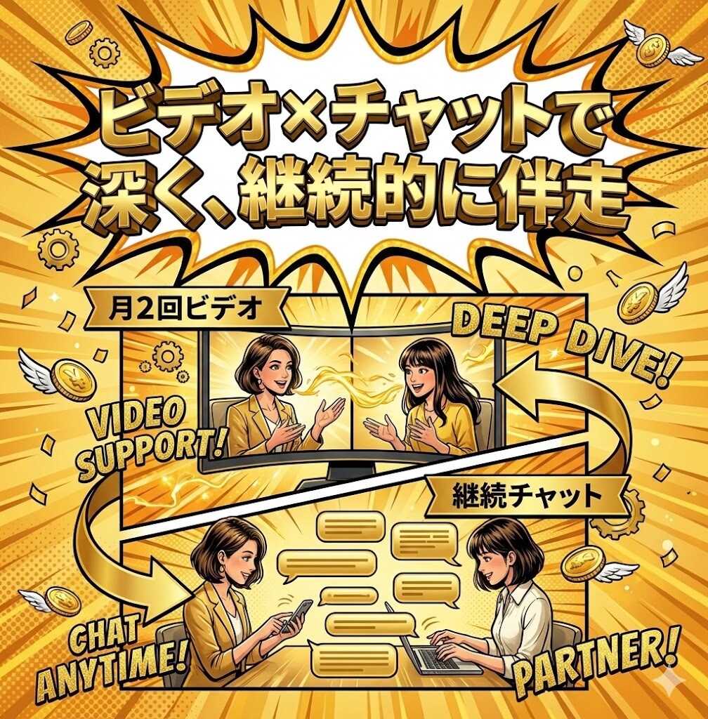 マンツーマン【最上位】案件獲得プレミアム伴走します 学習から実務へ。案件に挑戦できる状態まで支援 イメージ5