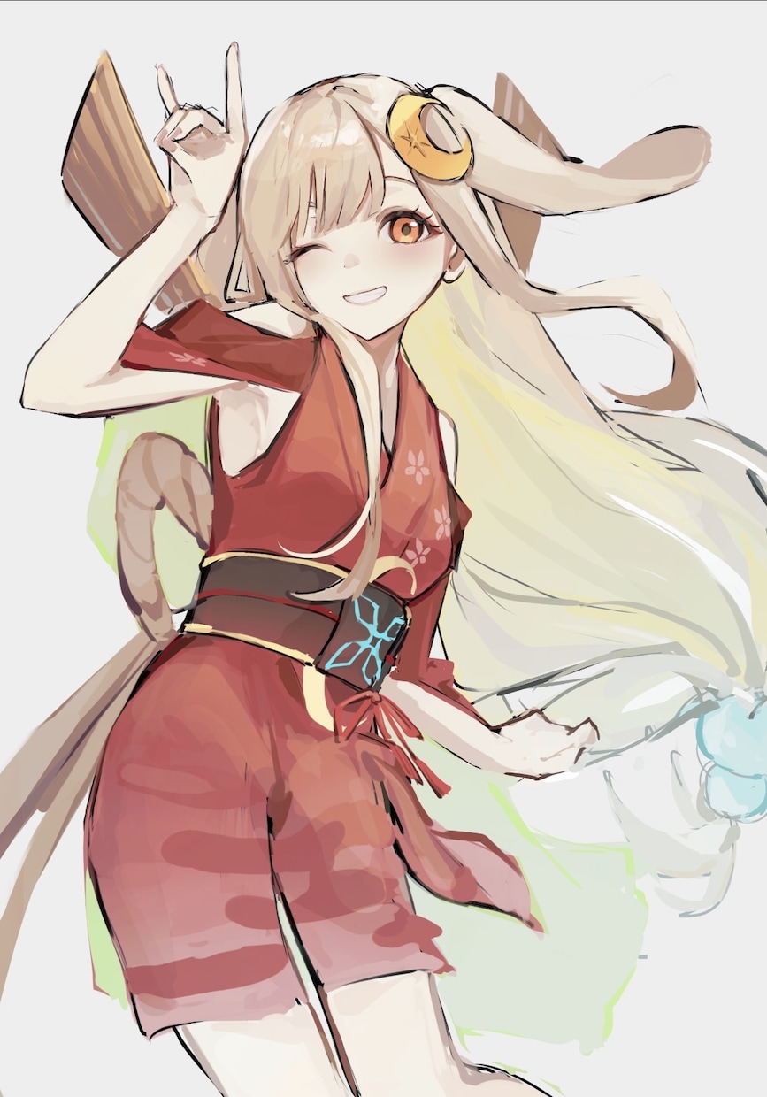 透明感のある可愛いキャラクターイラストを制作します あなたの理想のキャラクターを形にします！ イメージ3