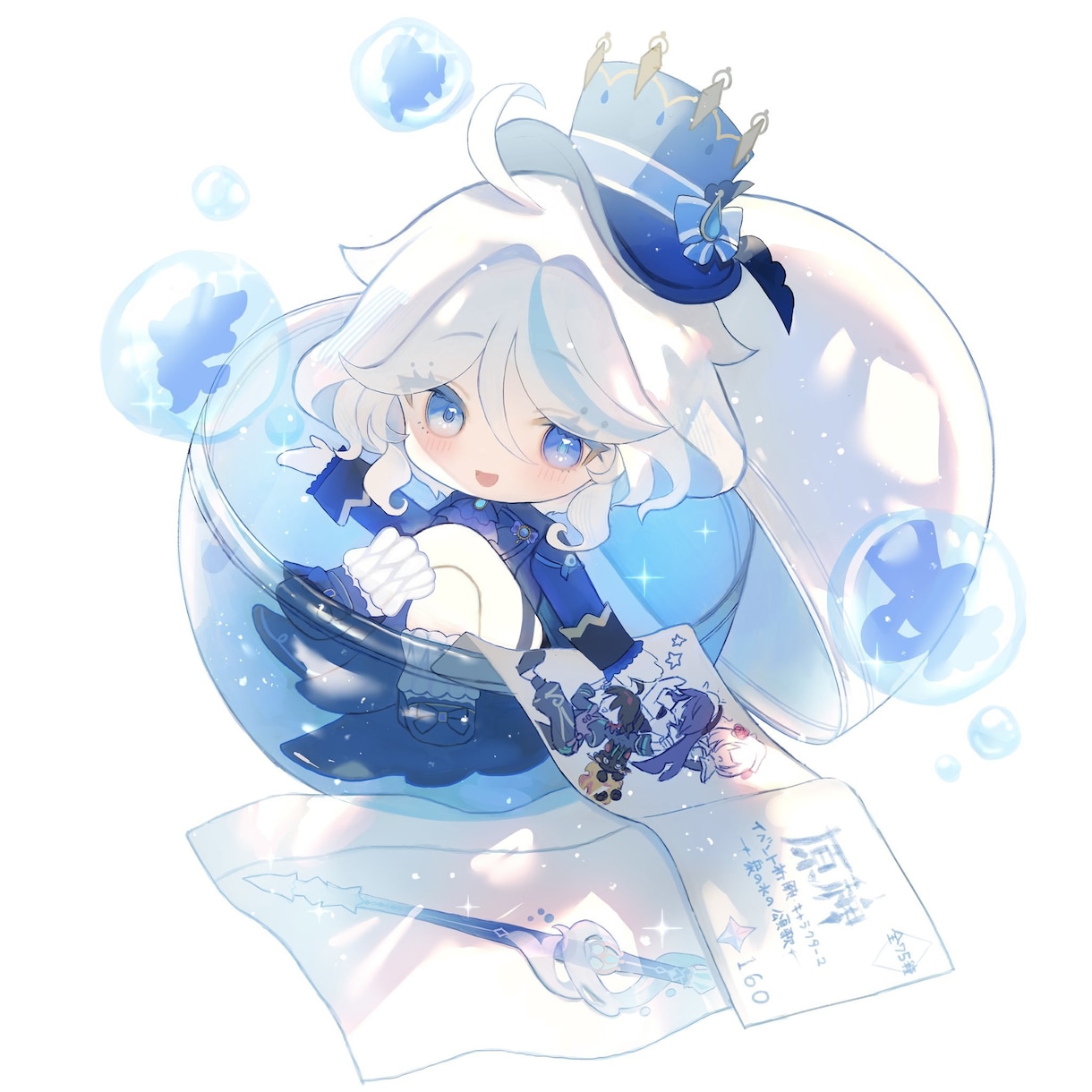 キラキラで可愛いイラストを描きます あなただけのイラストを制作させていただきます！ イメージ7