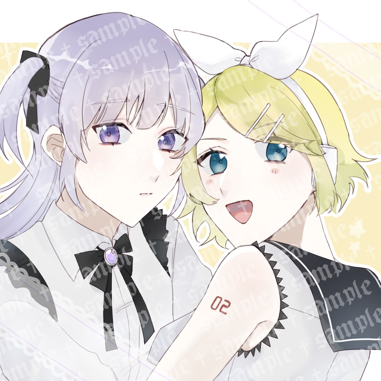 SNS向けのアイコン・夢絵イラストお描きします SNSに使用可能なアイコン等お描きしますミニ、等身どちらも◎ イメージ3