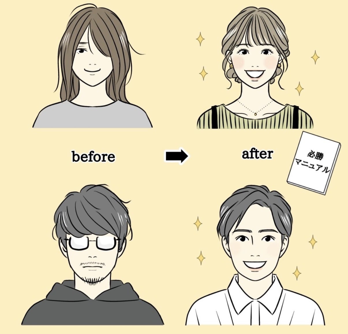 今だけ特別価格！ご希望の挿絵イラストカット描きます おしゃれで可愛いイラストご希望の方どうぞ♪ イメージ2