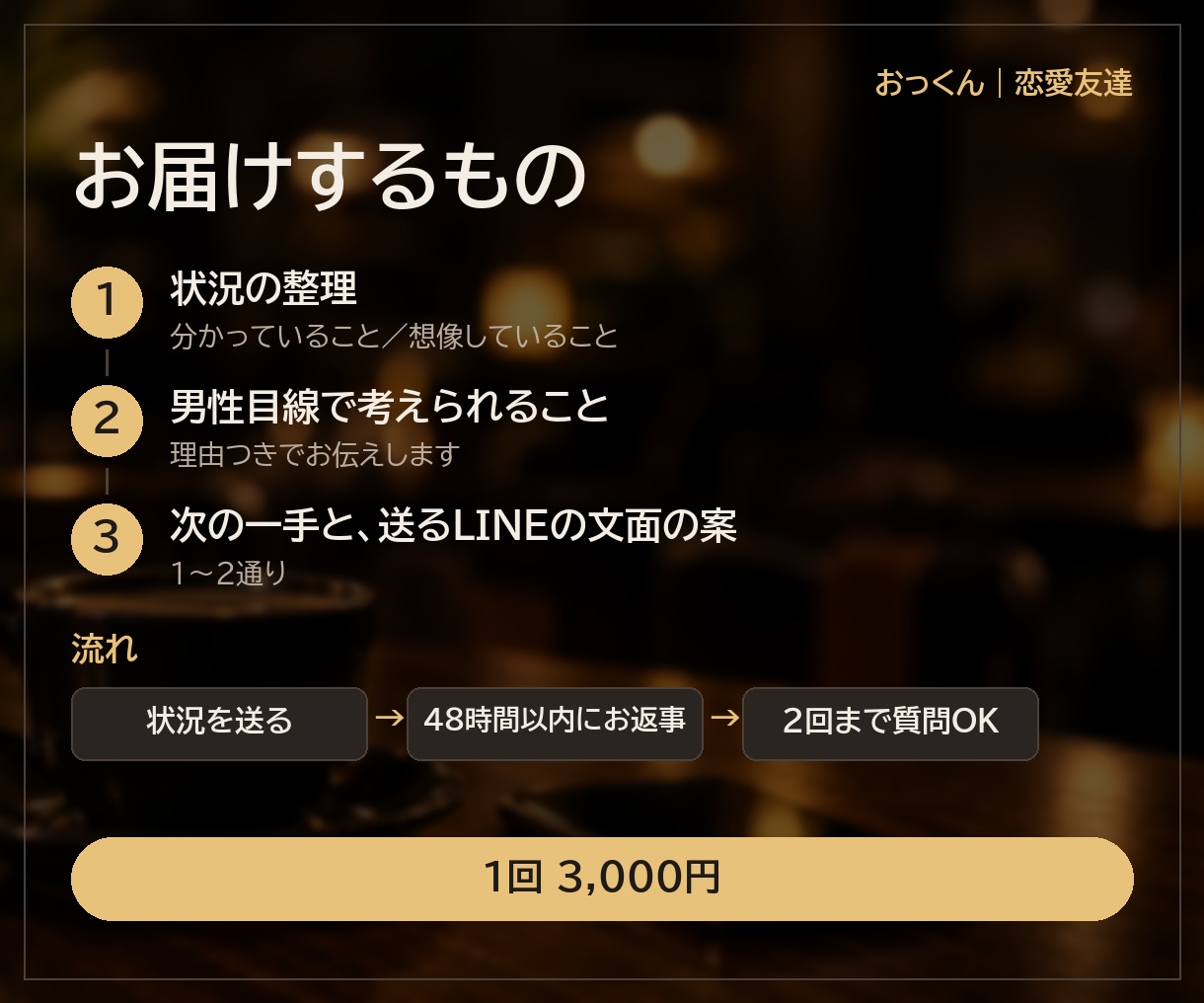 女性限定｜男の本音とLINEの返し方を考えます 既読スルーの返し方も。送るLINEの文面まで一緒に考えます イメージ2