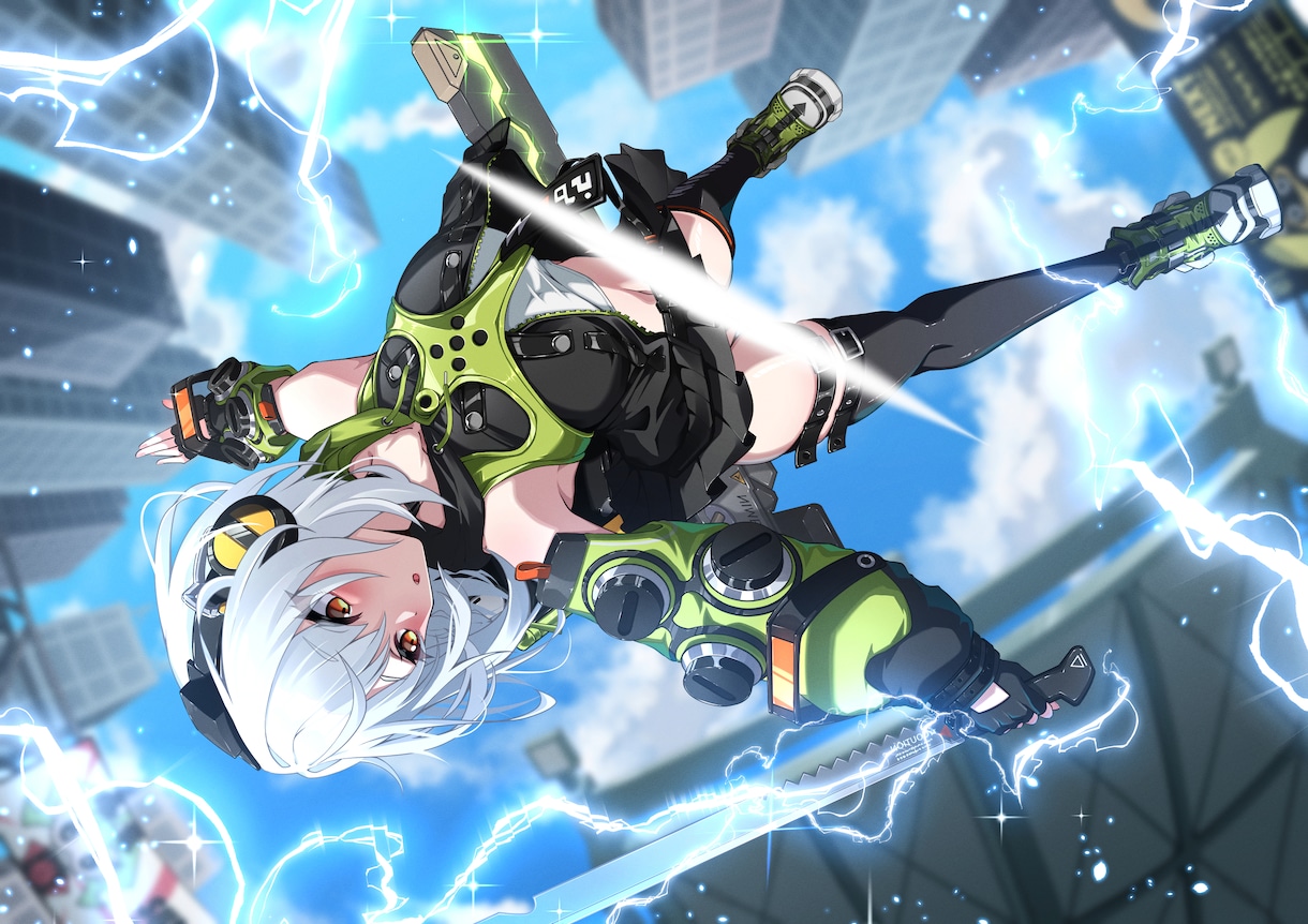 魅力的な女性のイラストを制作します あなただけの活動をお手伝いいたします！ イメージ6