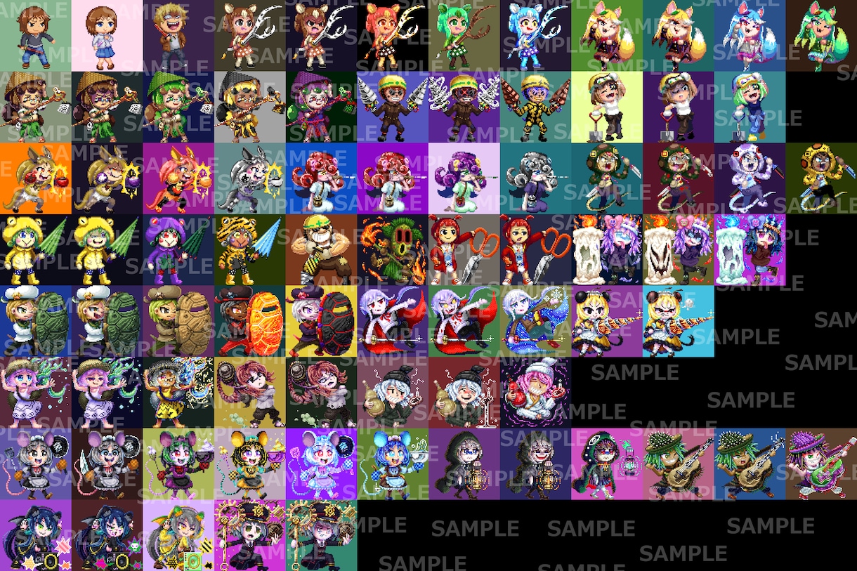 ドット絵描きます ２Dゲームを作りたい方にオススメ イメージ3
