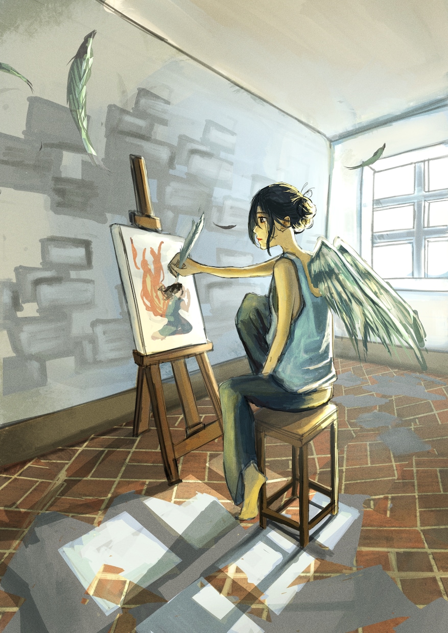 あなたの求める世界観のある一枚絵を描きます ※先着3名様5000円で描かせていただきます！ イメージ1