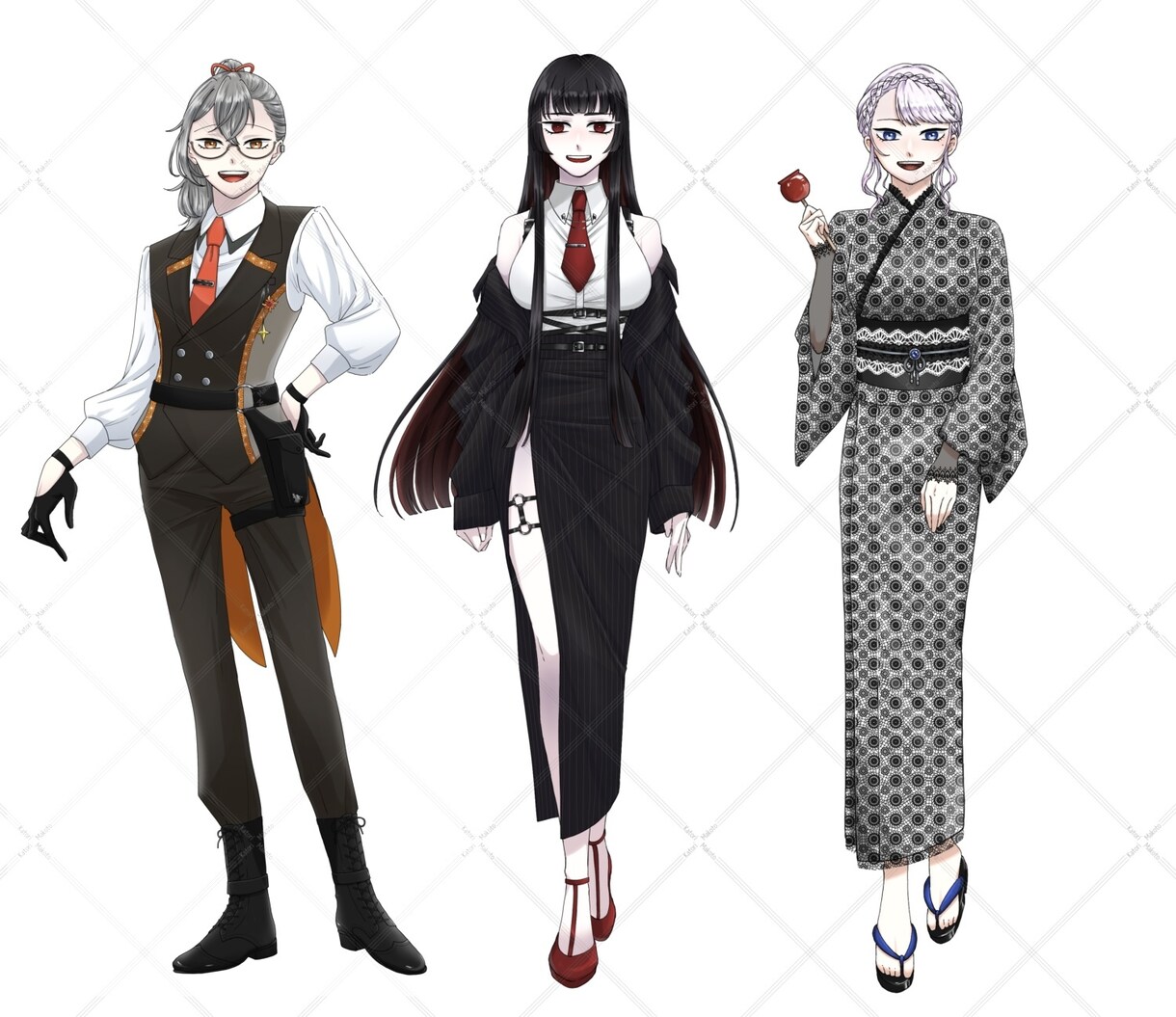 IRIAMの立ち絵描きます あなただけのこだわり新衣装承ります イメージ4
