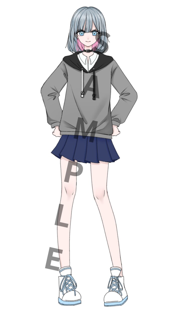 サムネイル等に使う立ち絵を描きます これから活動を始める方も大歓迎！！ イメージ2
