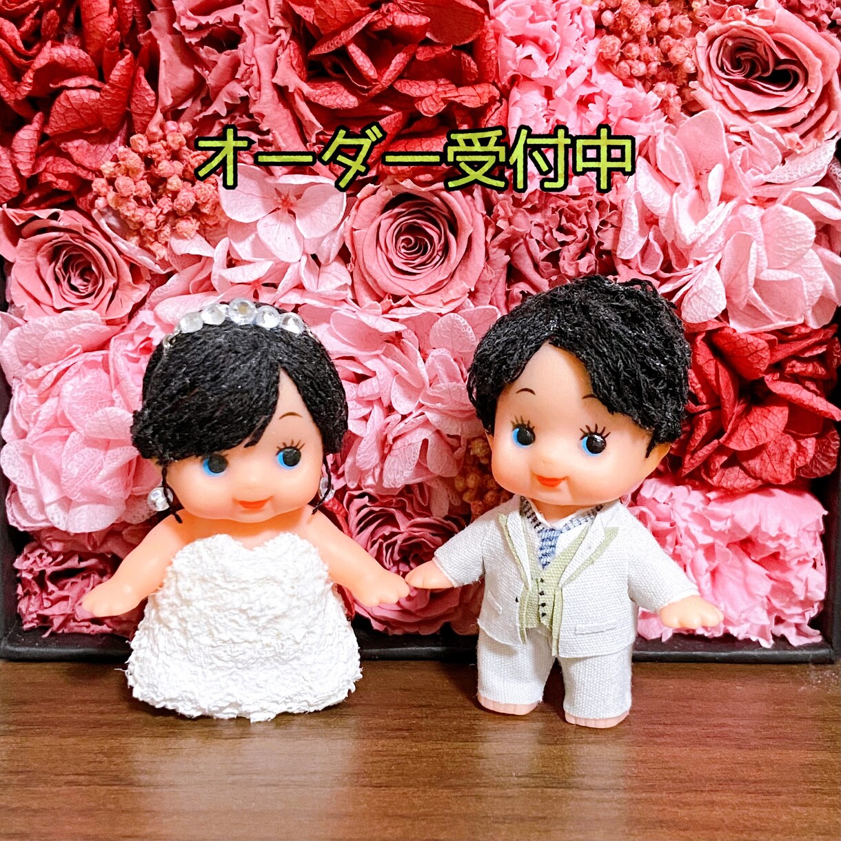 世界に一つのオリジナルキューピーを制作します 布や刺繍糸で、5センチキューピーをお好みに装飾します。 イメージ1
