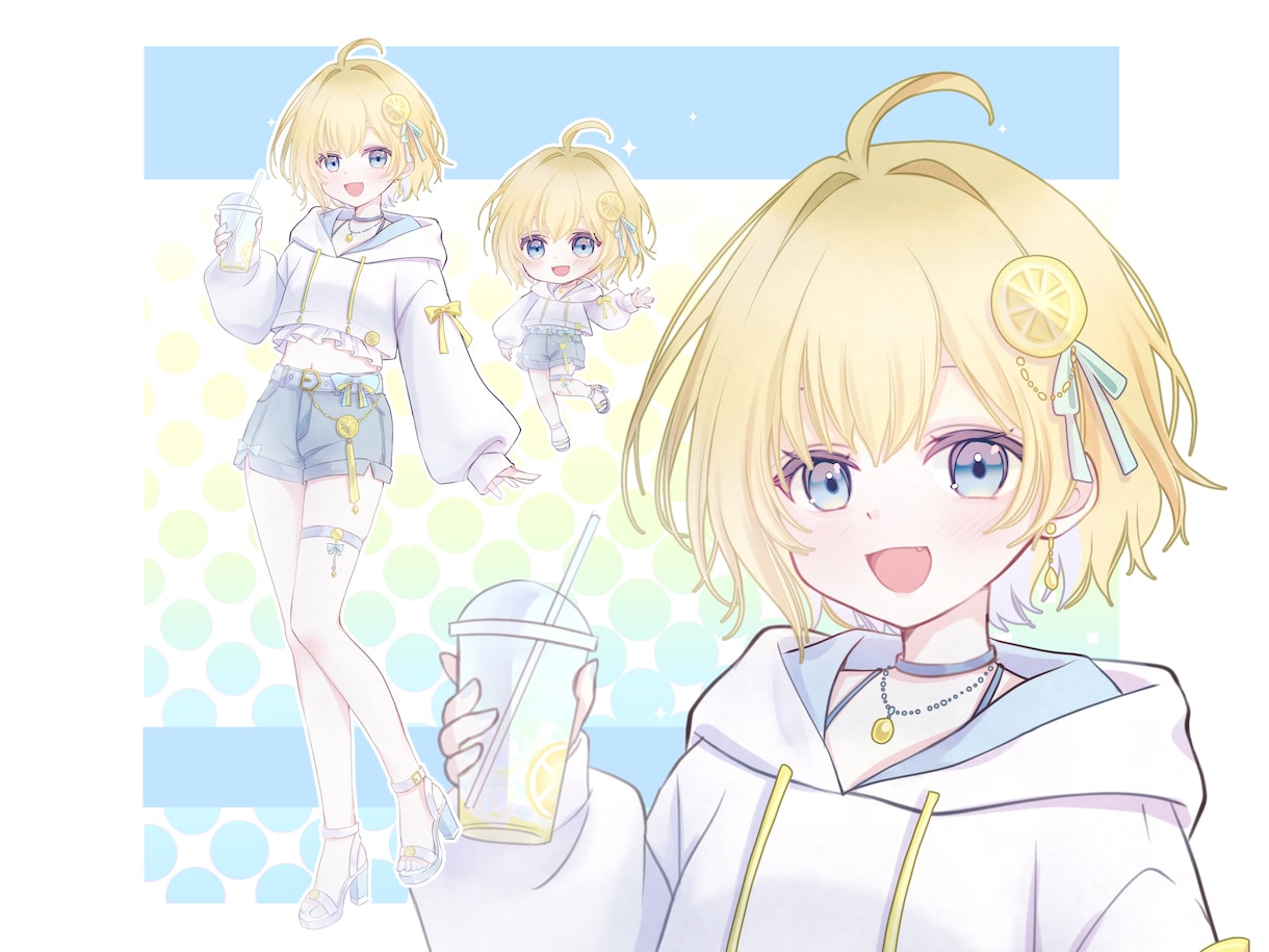 デフォルメ表情差分たくさん描きます ミニキャラの表情差分オプションあり！表情豊かに描きます！ イメージ6