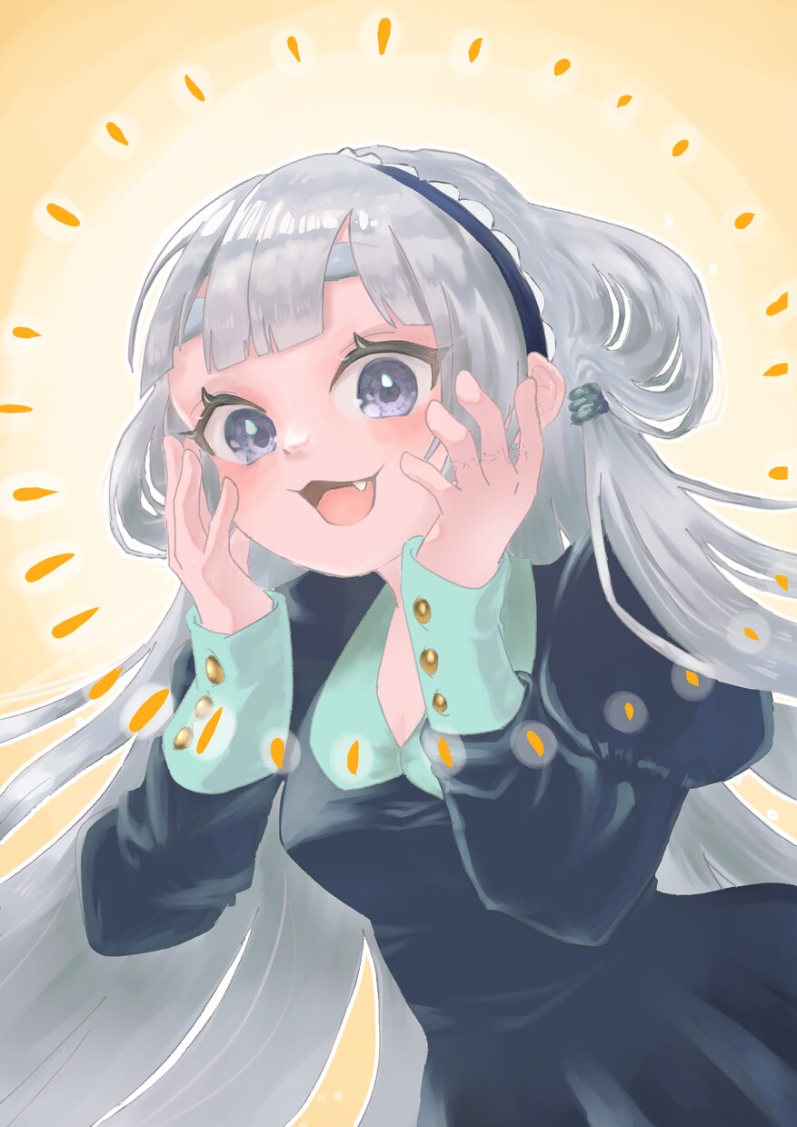 その世界観を表す1枚絵を描きます かわいい、かっこいい人物で優しい雰囲気やクールな雰囲気など イメージ7