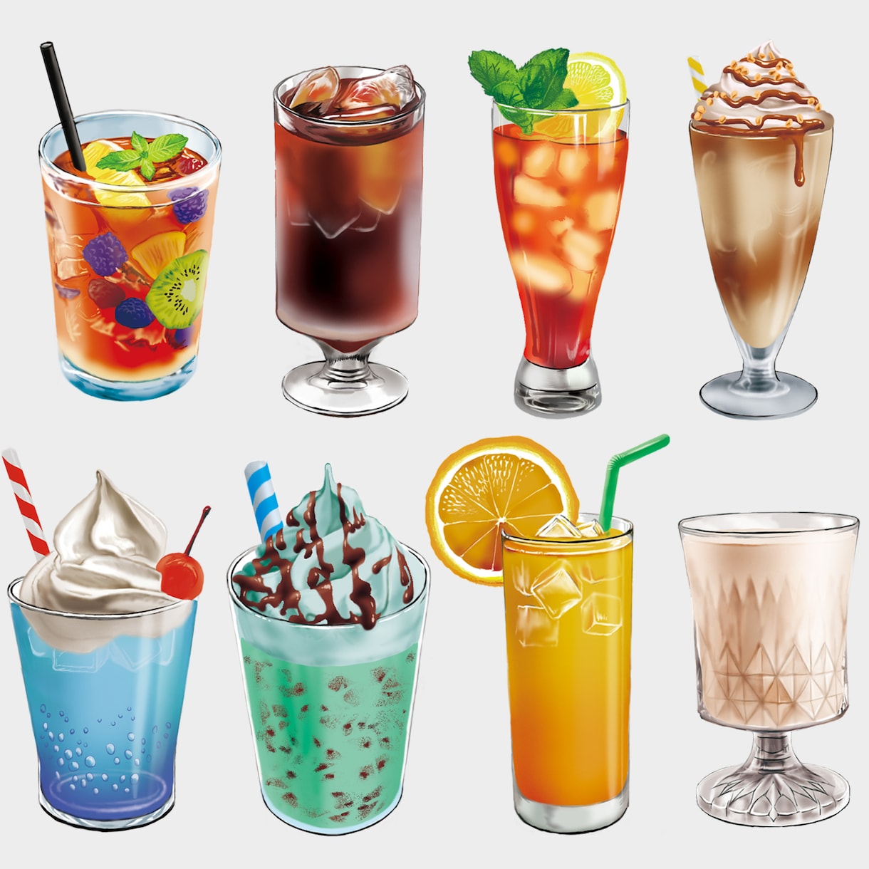 食品・食べ物・飲み物・スイーツ・料理絵を描きます リアルタッチで美味しそうなイラスト描きます。 イメージ2