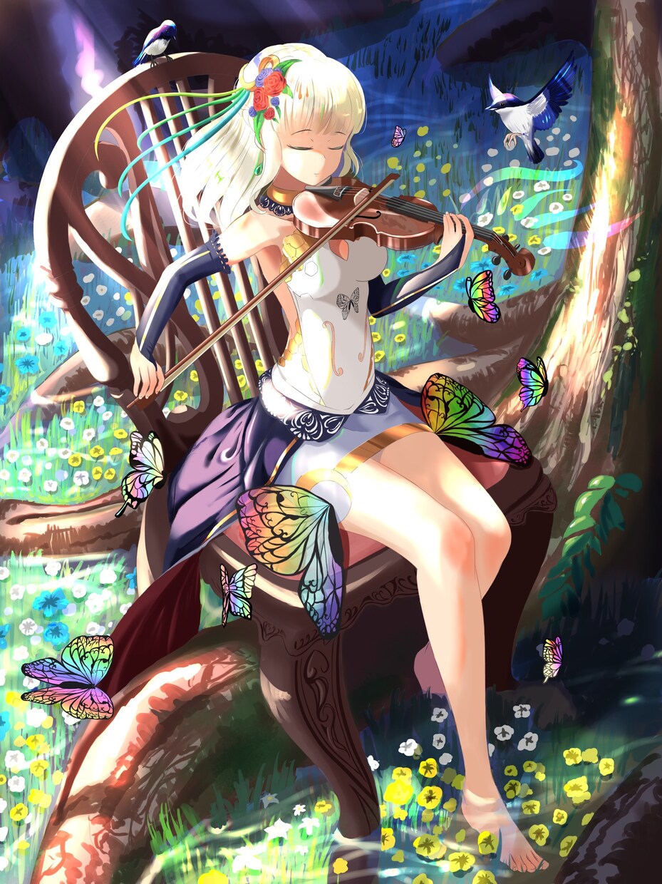 女の子のイラスト描きます 一枚絵、立ち絵など作成いたします！ イメージ8