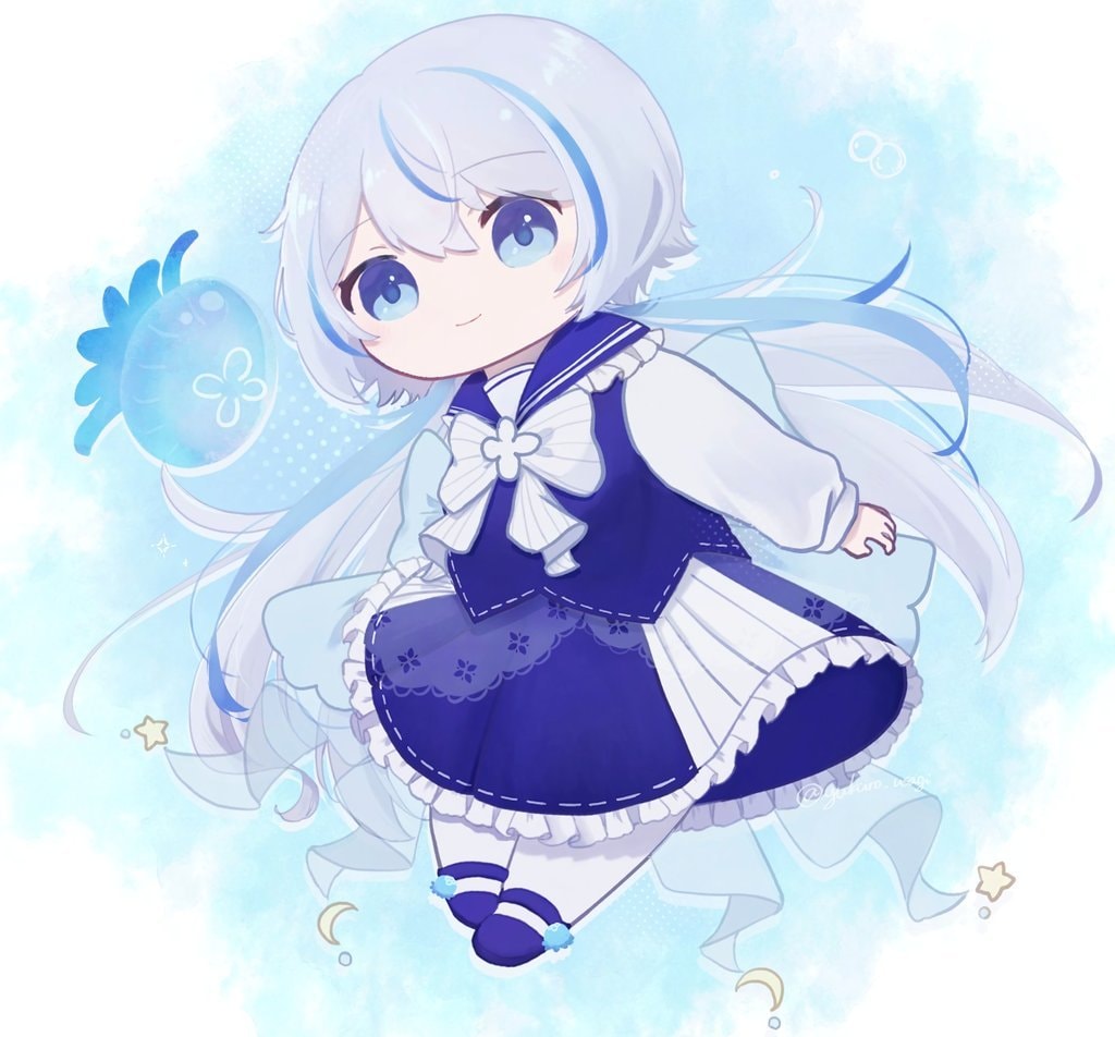 ゆるめ+かわいいキャラクターイラストを制作します MVやVの配信向けのイラスト、パーツ分けもok！ イメージ2