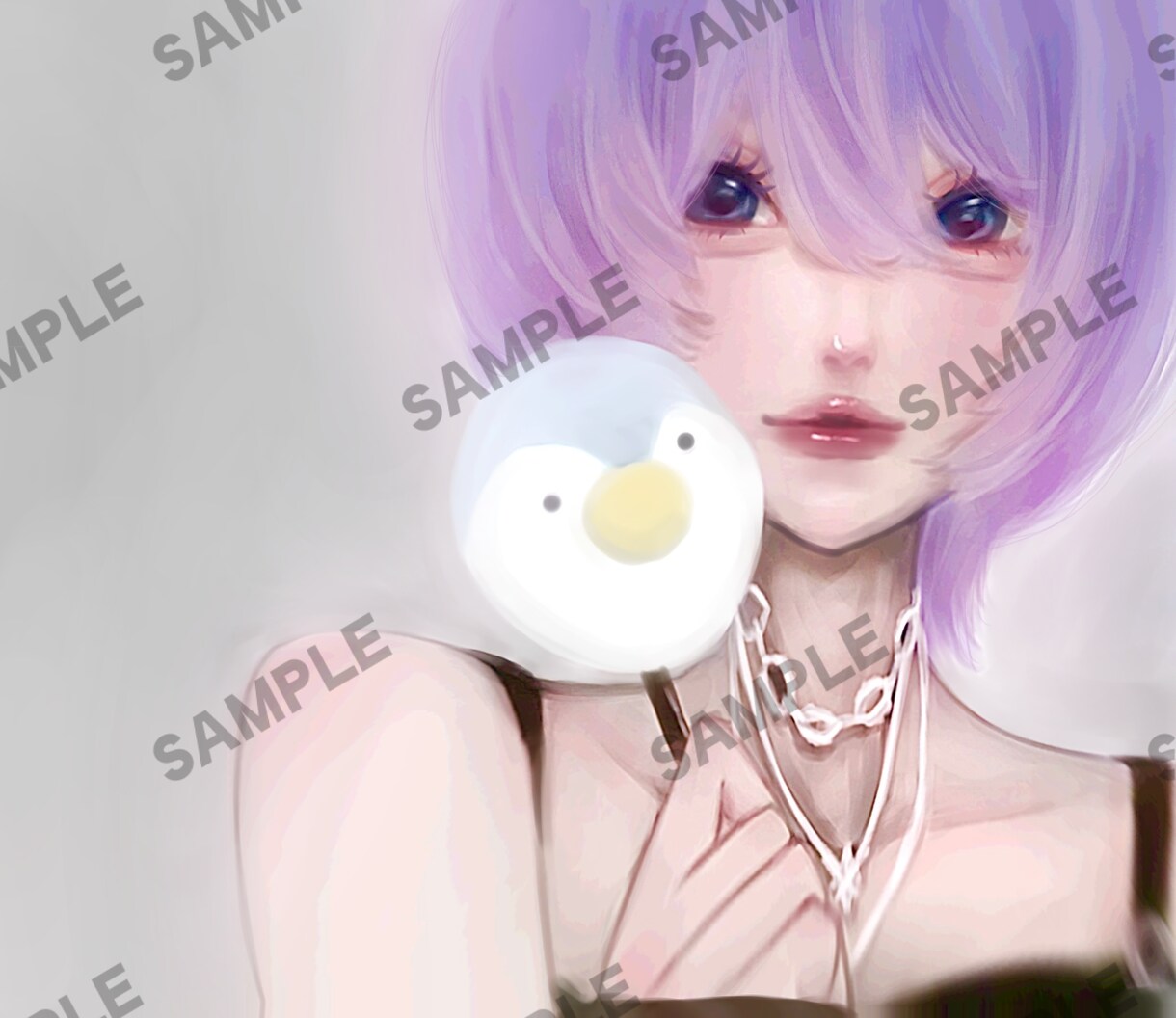 アイコンイラストかきます 他にはない独特な世界観と厚塗りを届けます！ イメージ1