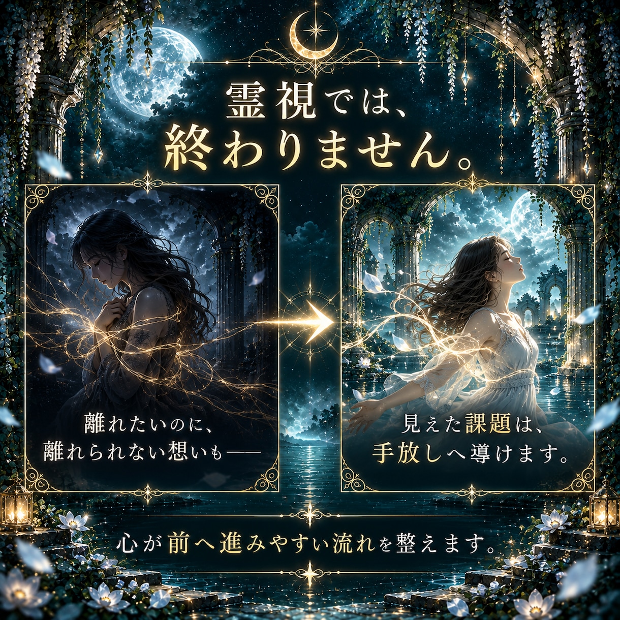 離れたい恋｜切れないご縁の縁因を霊視します 忘れたい・終わらせたい｜離れられない理由を読み解きます イメージ6