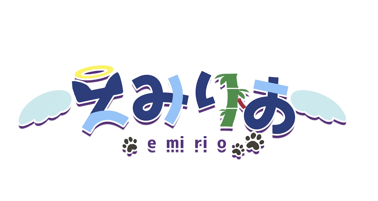 VTuberさんのロゴを制作します VTuberさんのお名前ロゴなどをモチーフやイメージから作成 イメージ1
