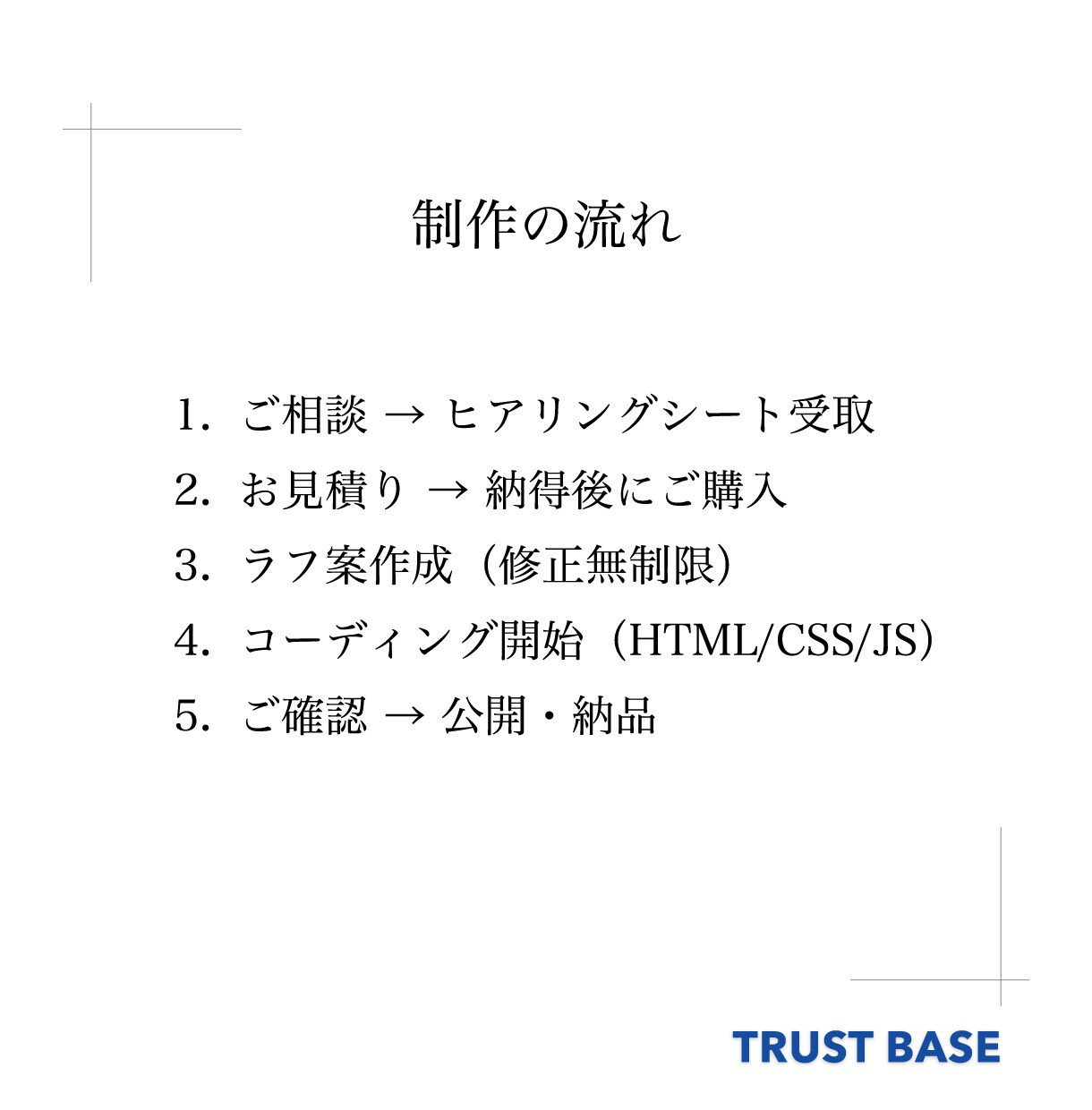 シンプル＆信頼感のある静的Webサイトを制作します 不要な機能はいらない！名刺代わりのWebサイト制作 イメージ4