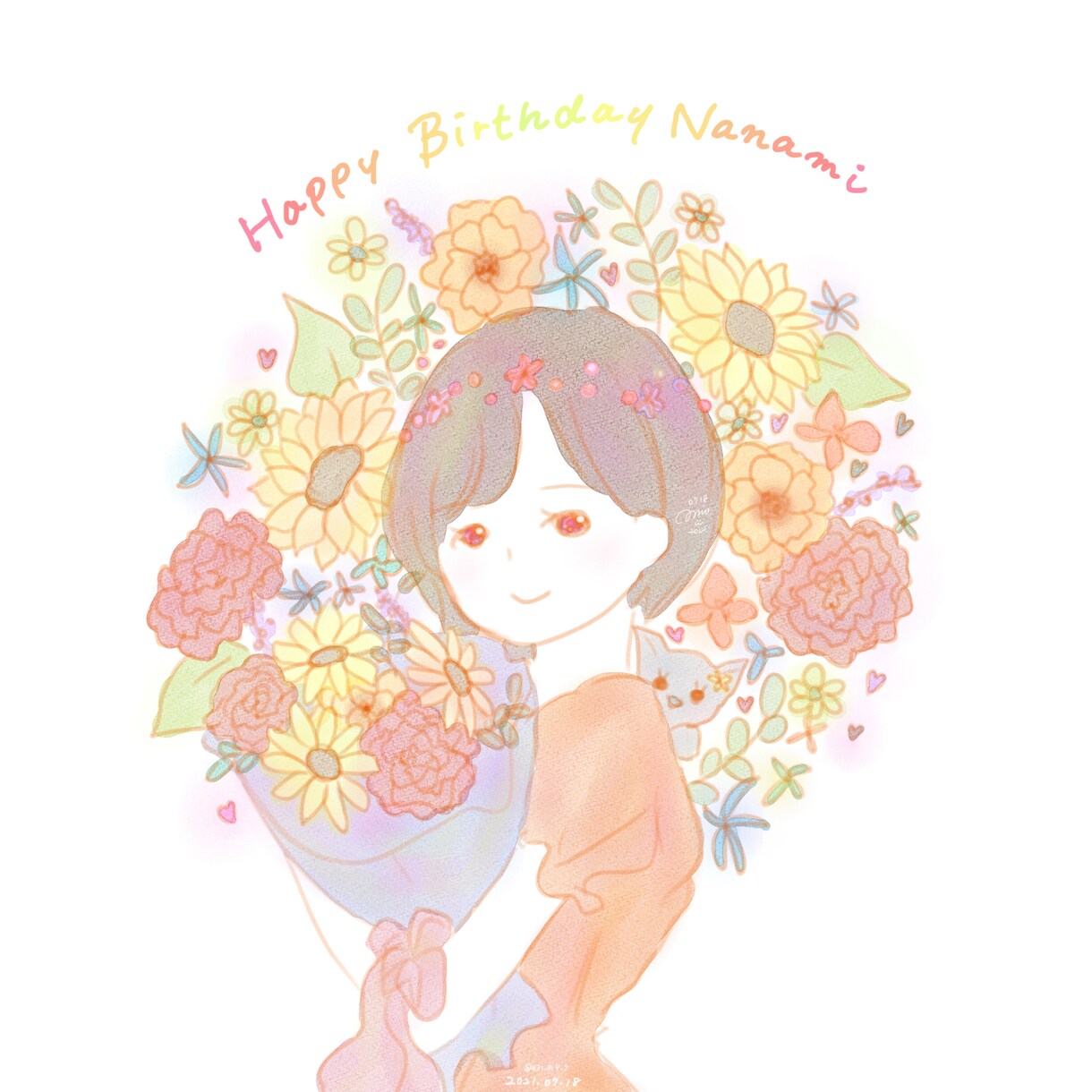 そっくりではないけど少しだけ似てるアイコン描きます おきにいりを描かせてください！ イメージ1