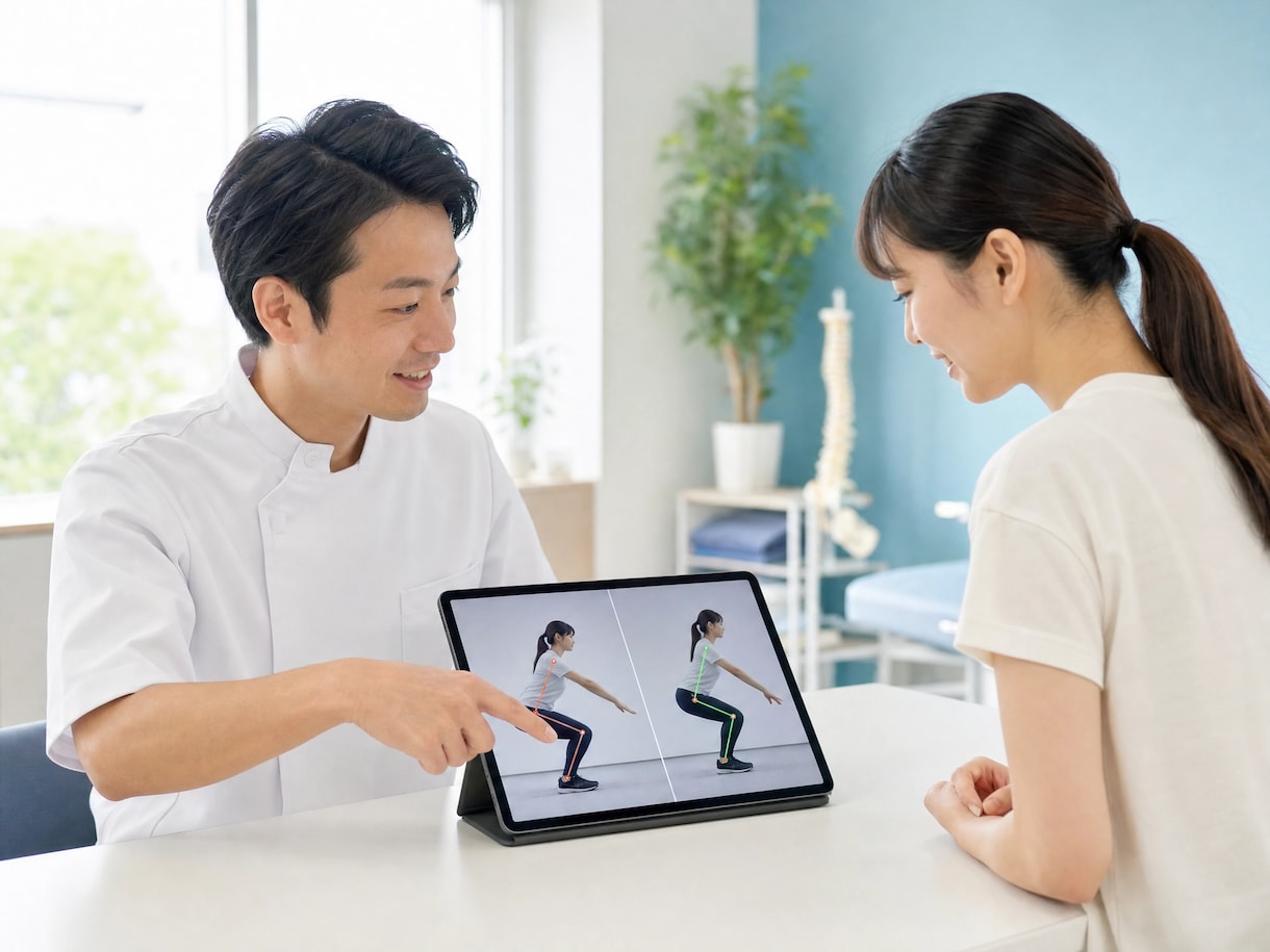 理学療法士が月2回動作分析！フォーム改善します 継続的なチェックで変わる！あなた専用の改善プログラム イメージ1