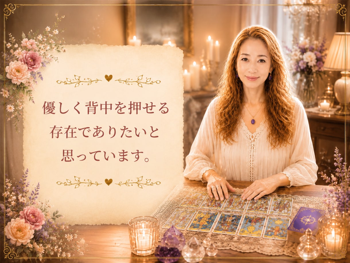 はっきりしない夫の本音！霊感タロット読み解きます 何を考えているのか？わからない！心のモヤモヤを解消したい！ イメージ4