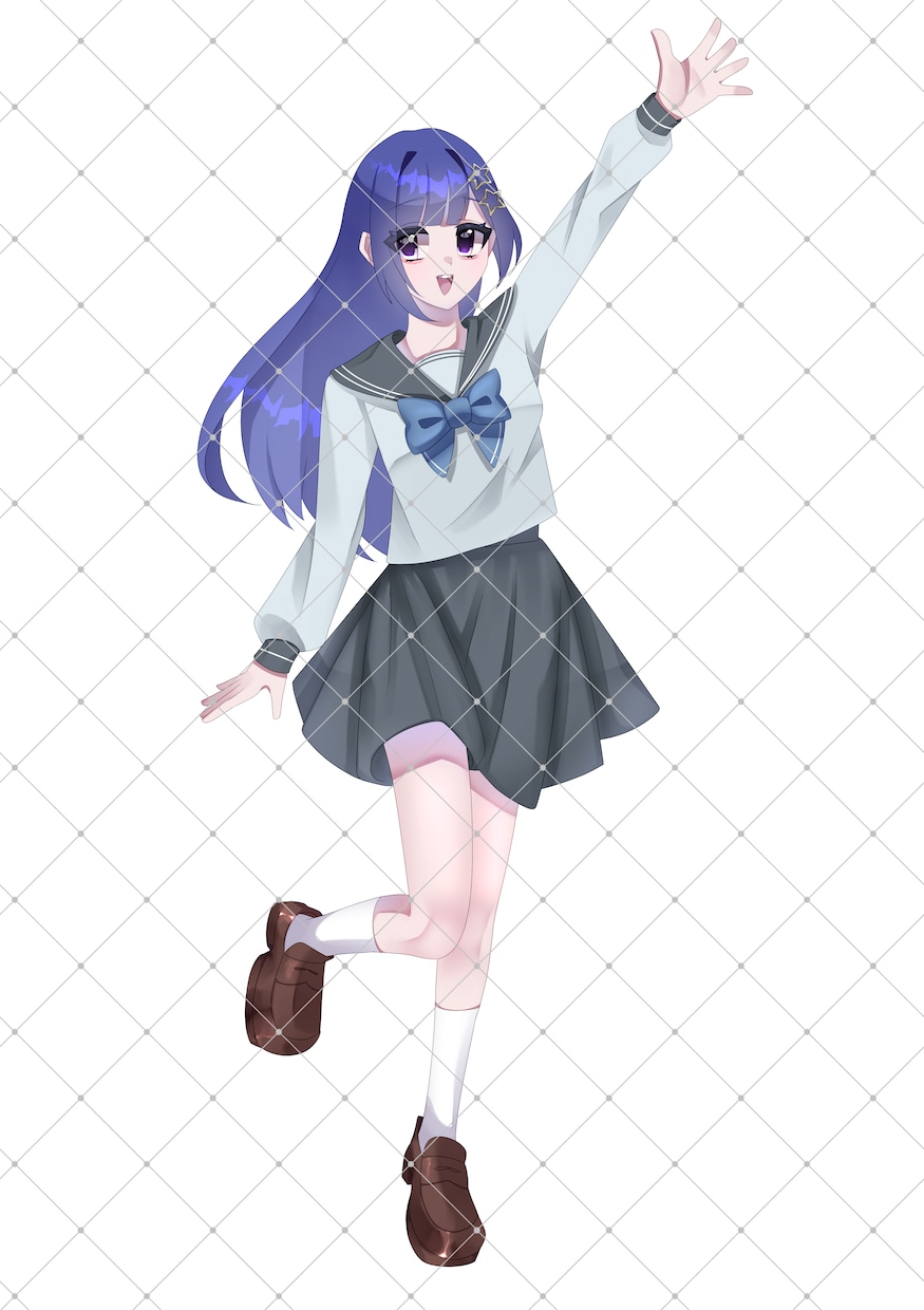 可愛い立ち絵描きます IRIAMライバー様の立ち絵作成経験有りです イメージ1