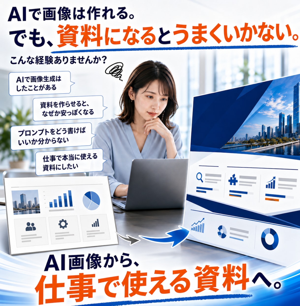 90分でAIプレゼン資料の作り方をレクチャーします 明日から仕事で使えるAI資料をレクチャー イメージ7