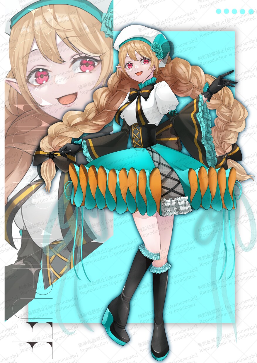 Vtuber/TRPG立ち絵描きます Vtuberになりたい！立ち絵が欲しい方！ イメージ3